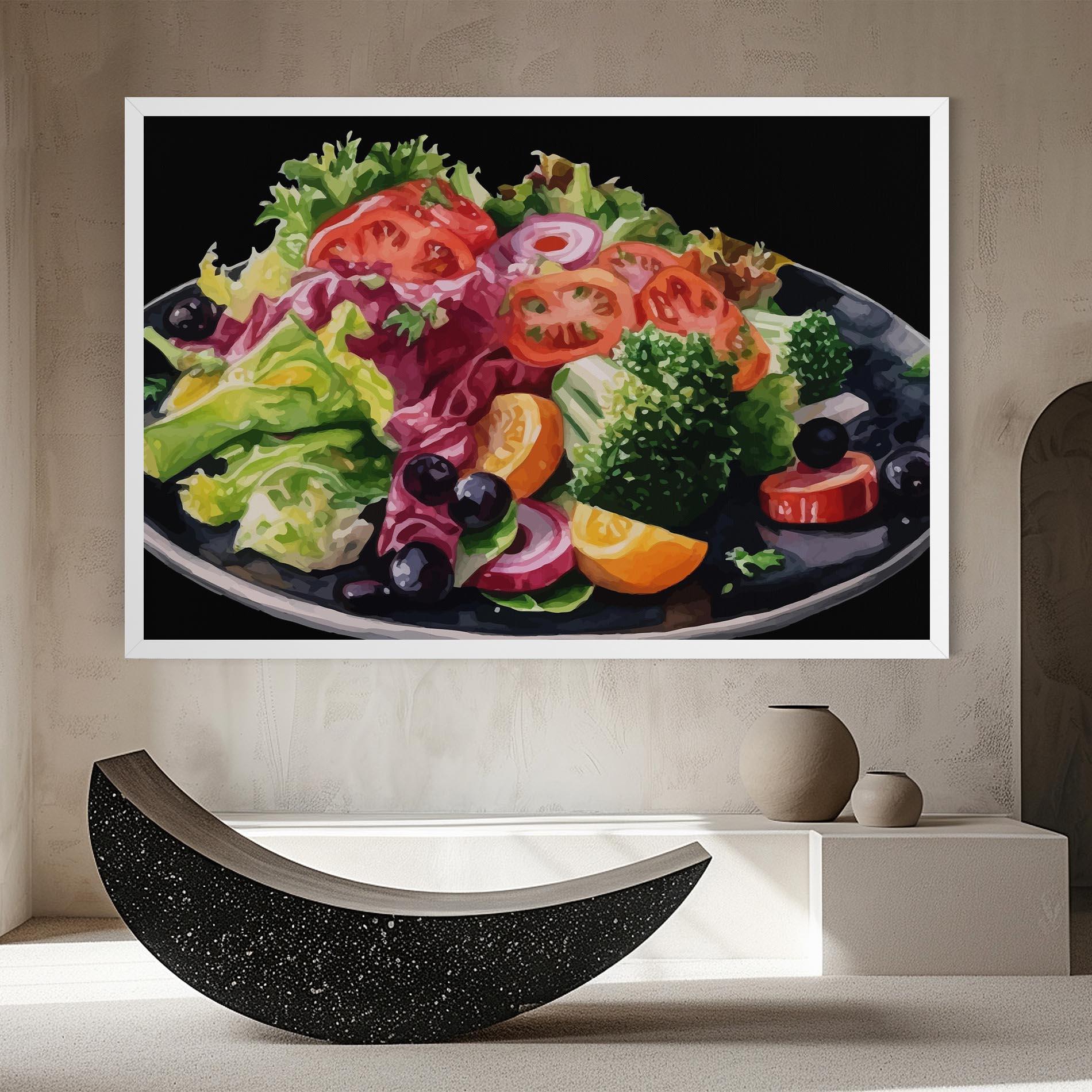 Leinwandbild Healthy Tomato Food mockup 8