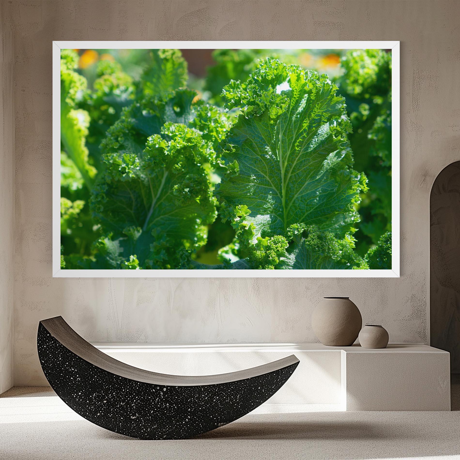 Leinwandbild Lettuce View mockup 8