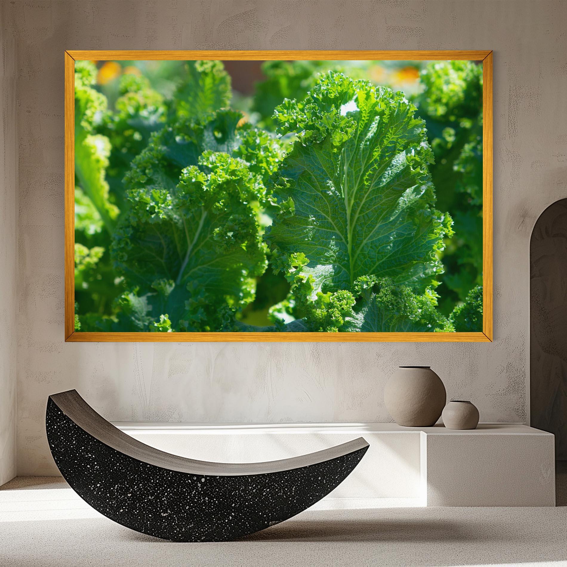 Leinwandbild Lettuce View mockup 8