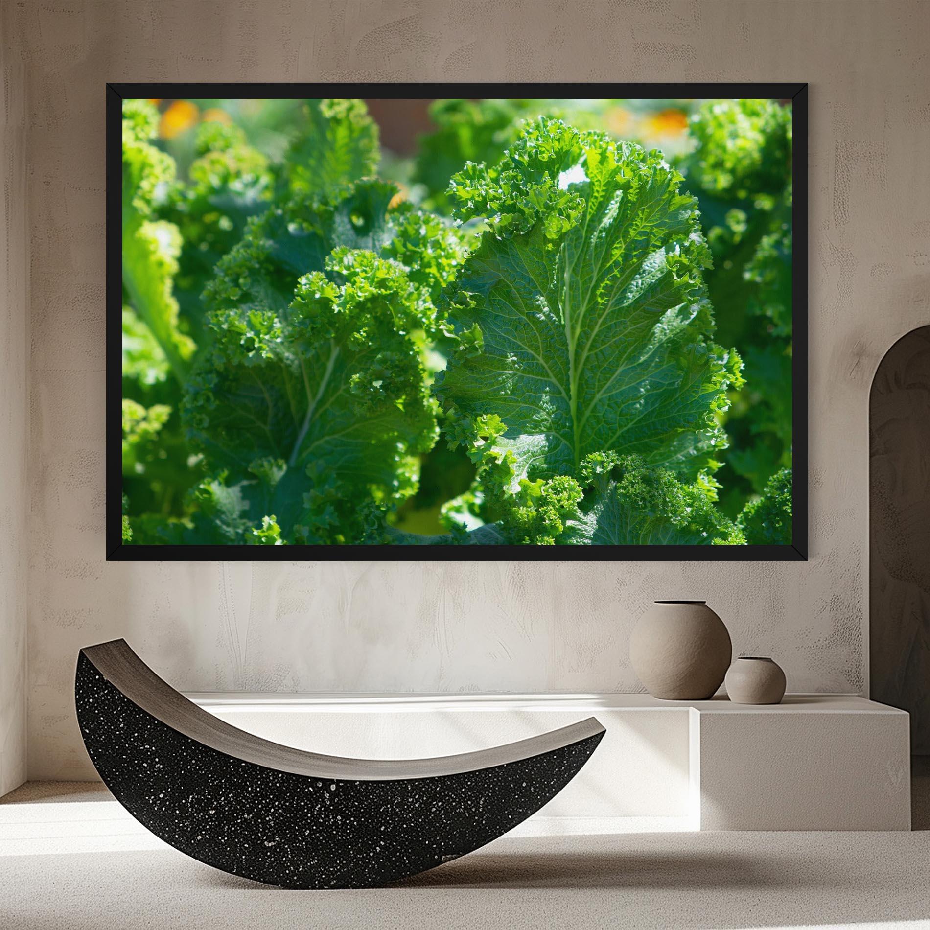 Leinwandbild Lettuce View mockup 8