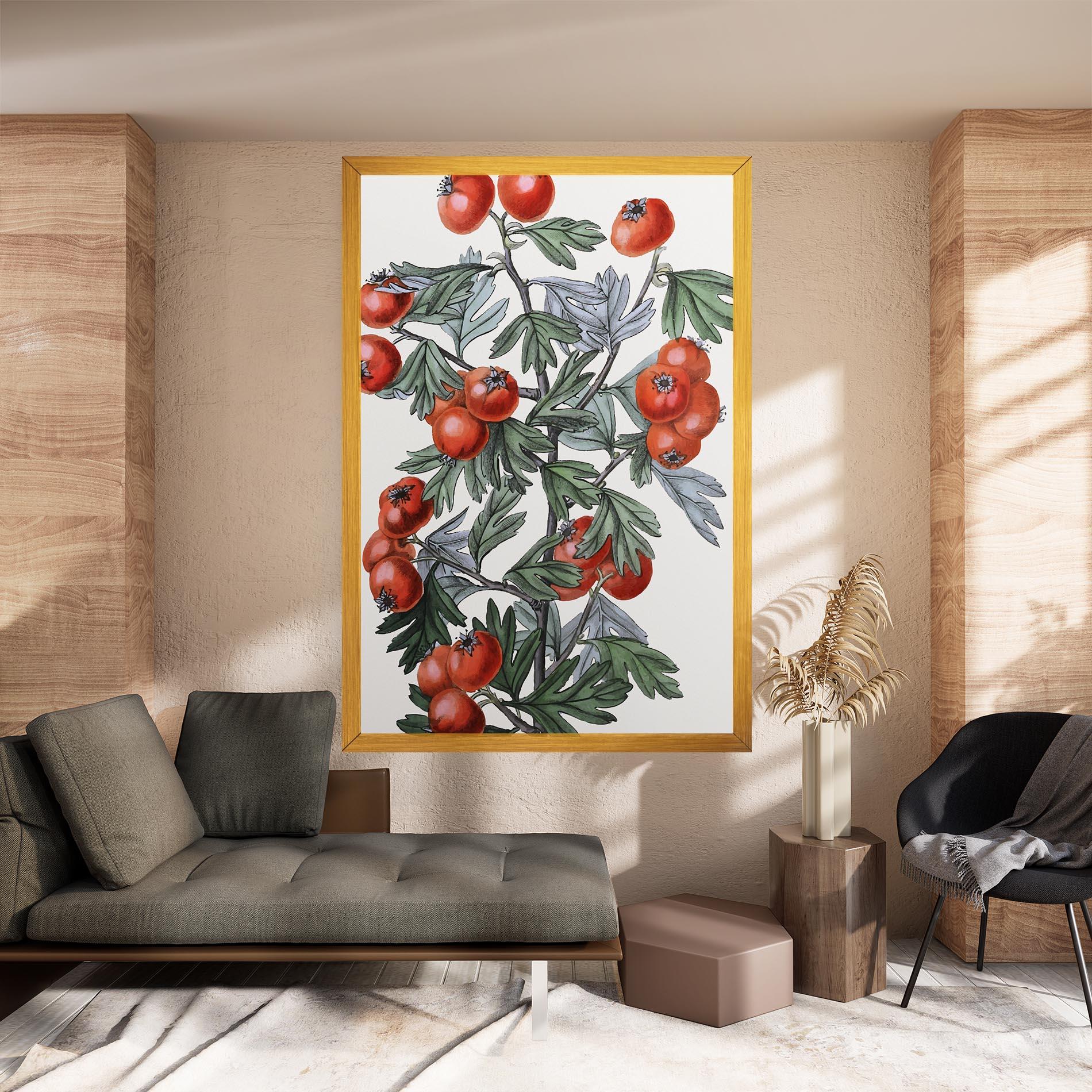Leinwandbild Cherry Drawing mockup 8