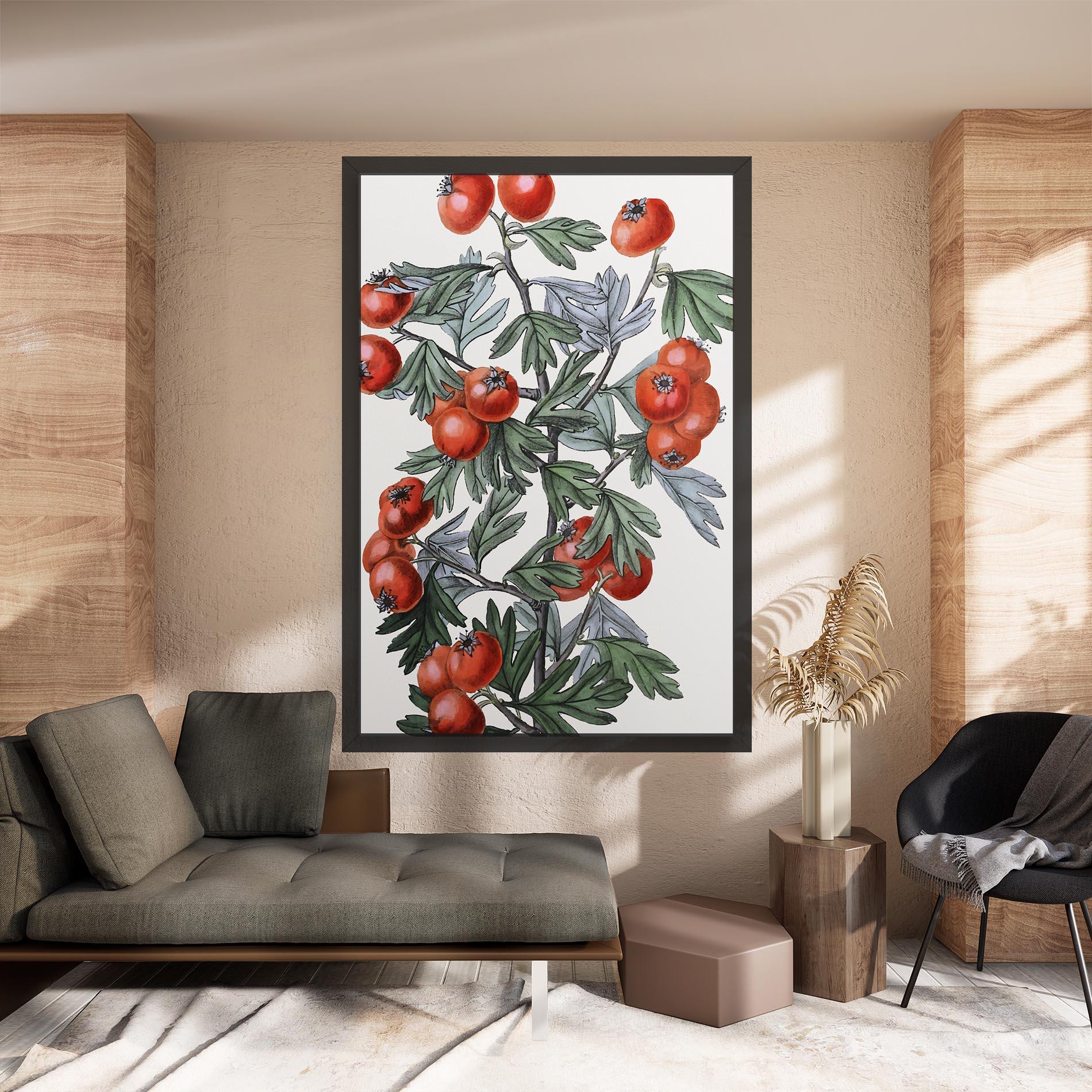 Leinwandbild Cherry Drawing mockup 8