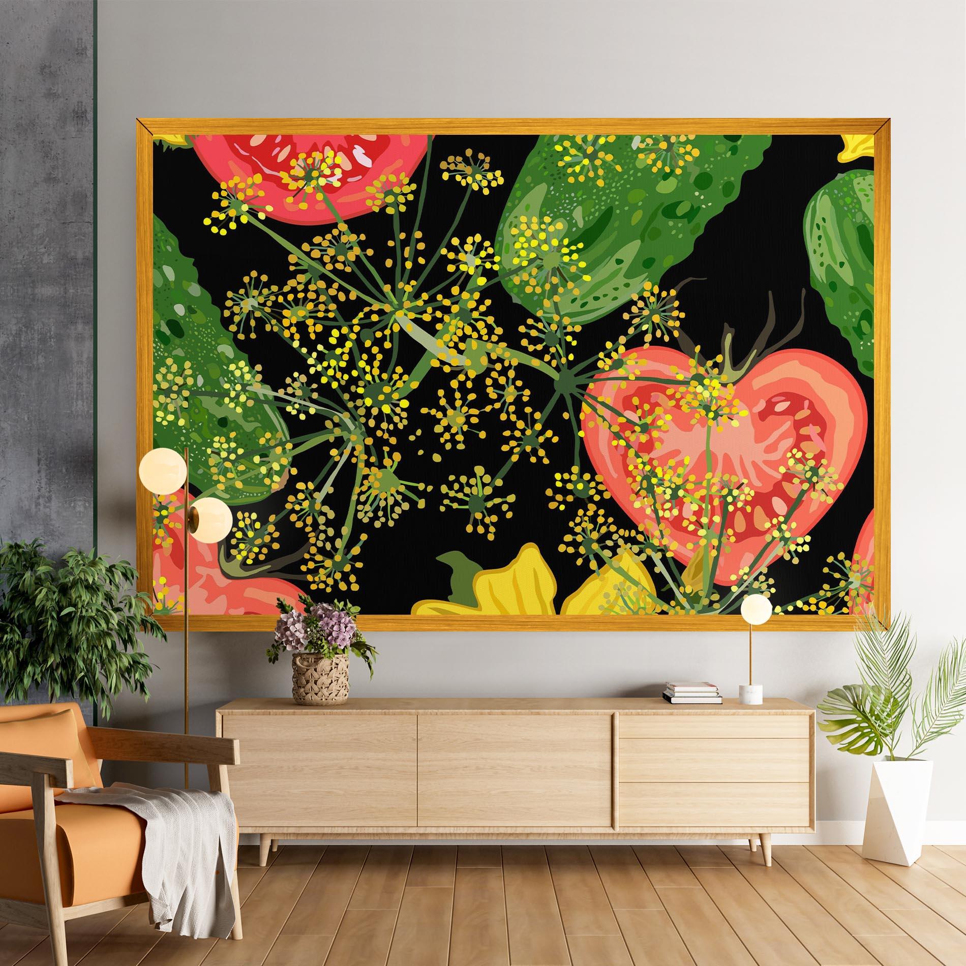 Leinwandbild Heart Tomato mockup 9