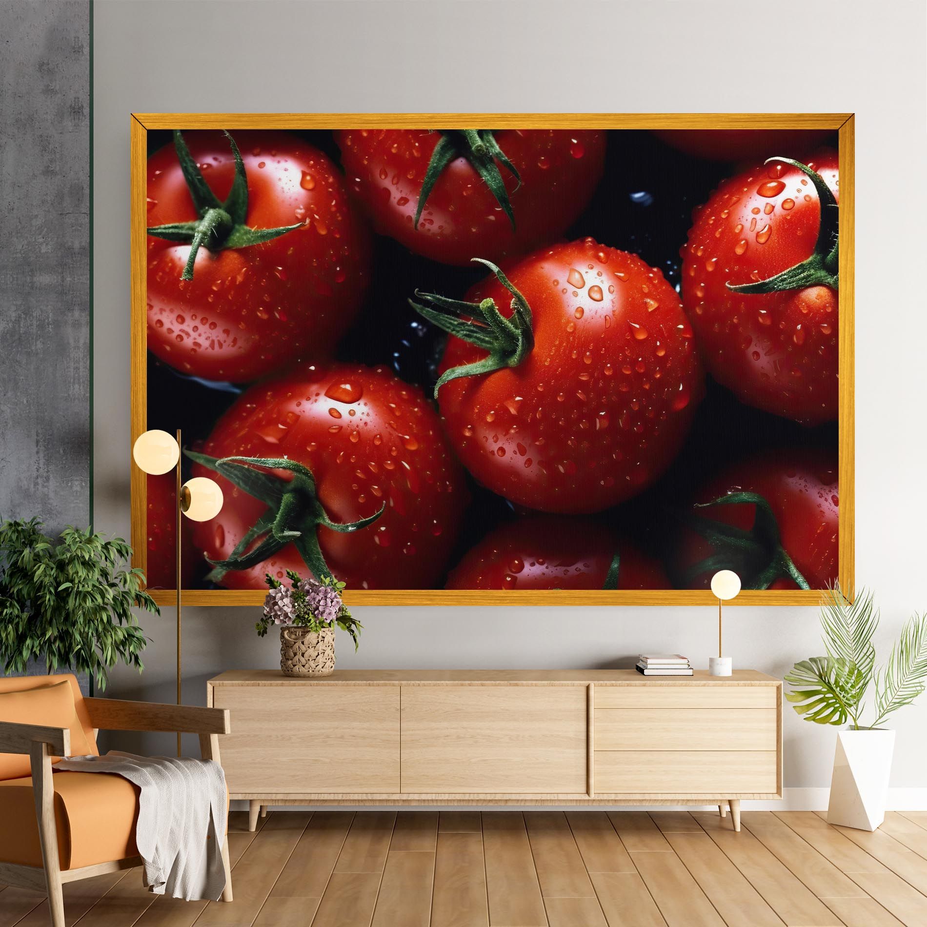 Red Wet Tomato mockup 9