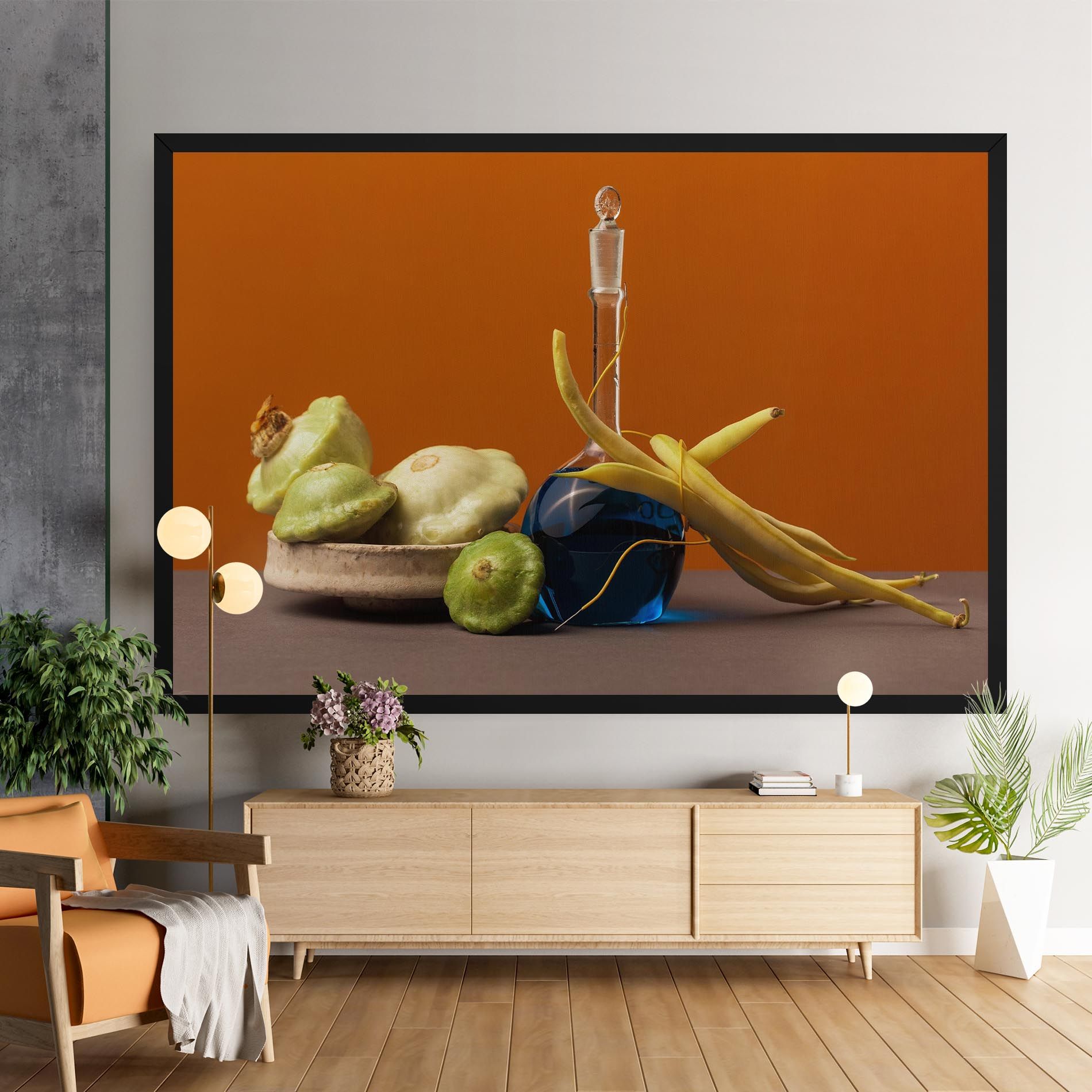 Vegetables Blue Liquid mockup 9