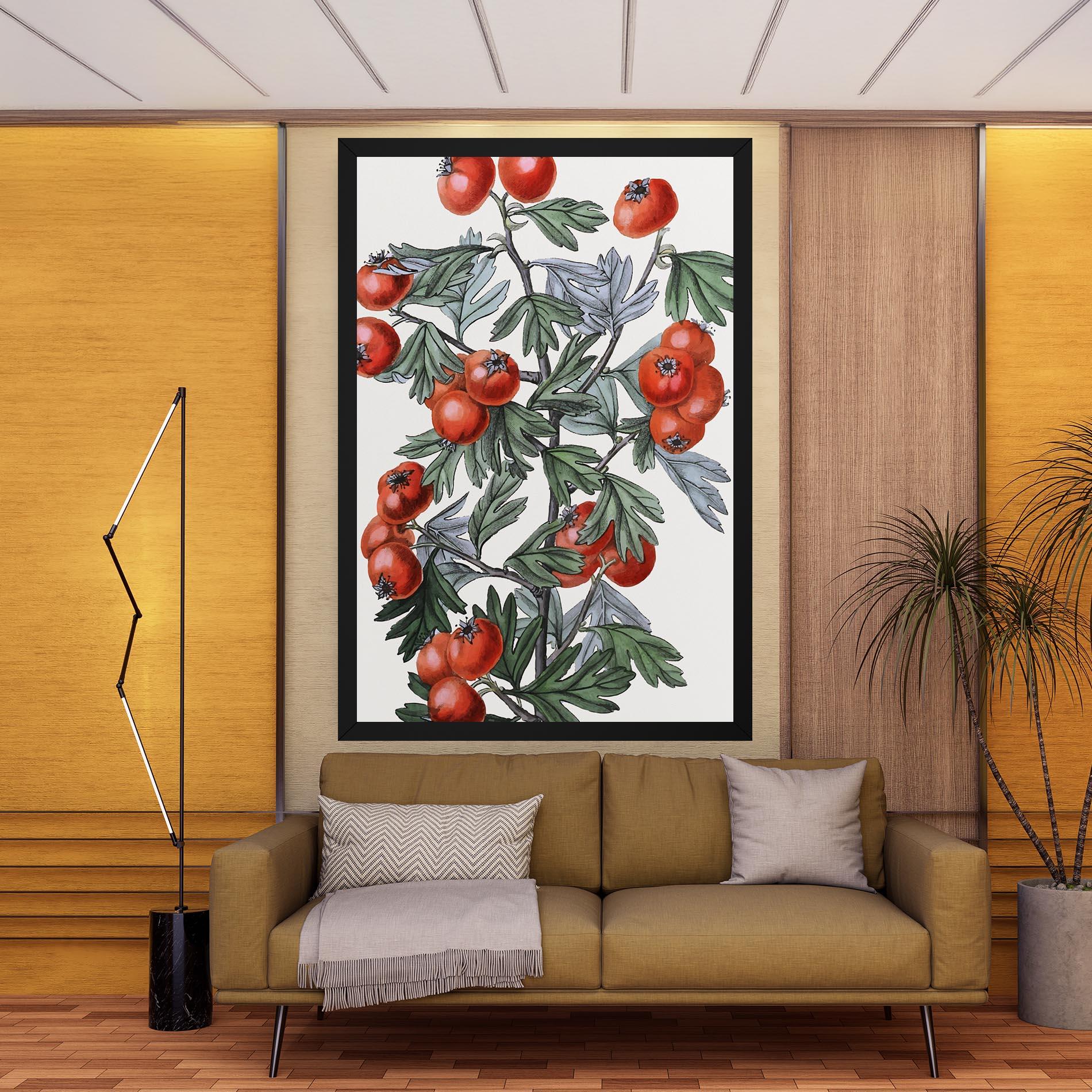 Leinwandbild Cherry Drawing mockup 9