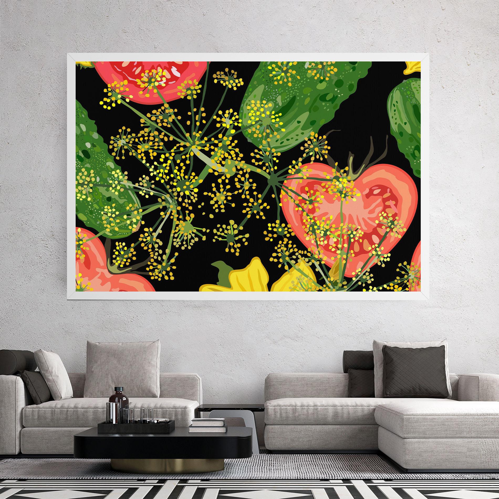 Leinwandbild Heart Tomato mockup 2