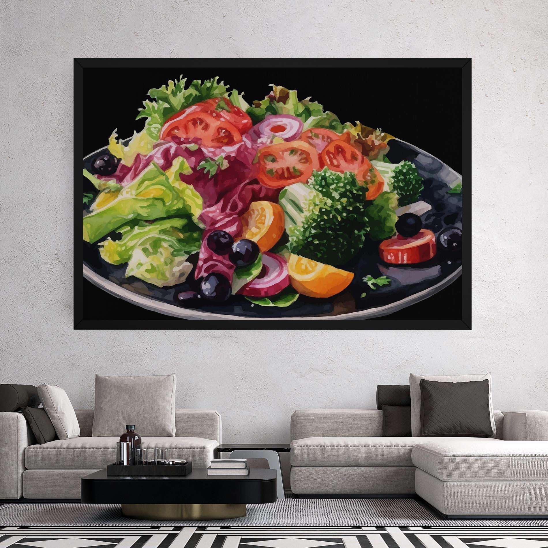 Leinwandbild Healthy Tomato Food mockup 2