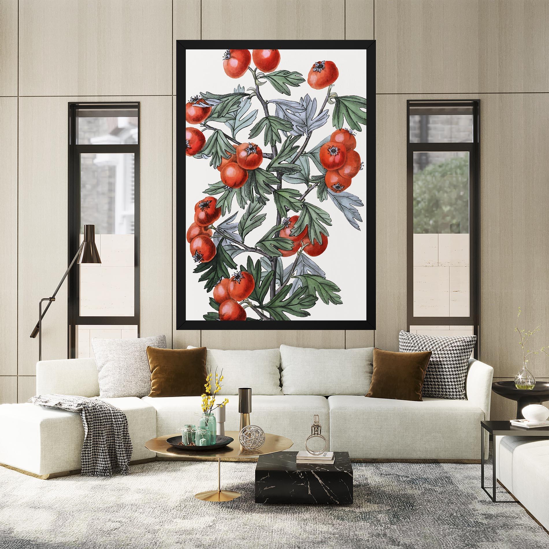 Leinwandbild Cherry Drawing mockup 2