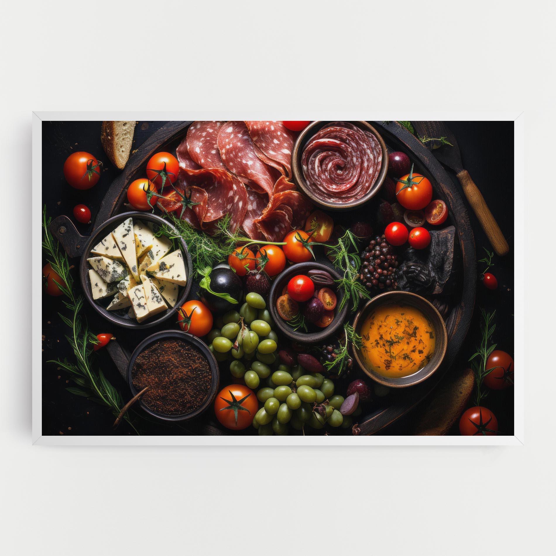 Leinwandbild Meats Assortment mockup 0