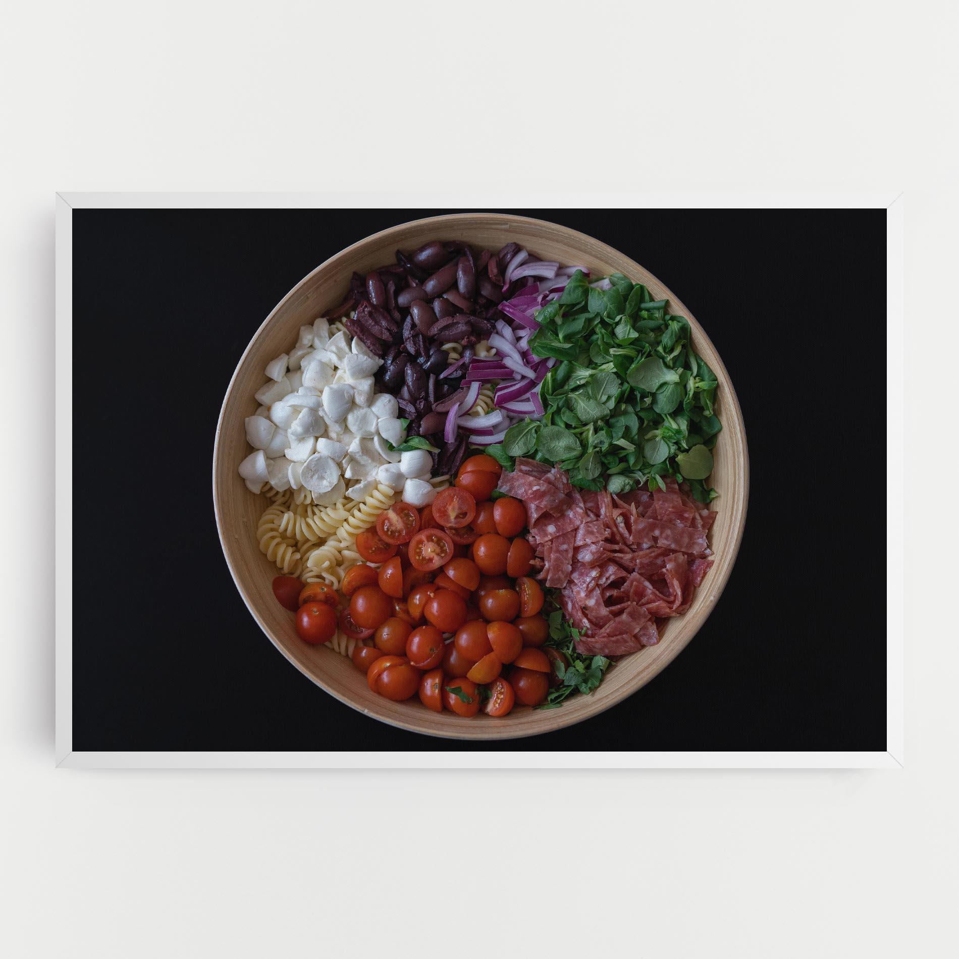 Leinwandbild Mozzarella Salad mockup 0