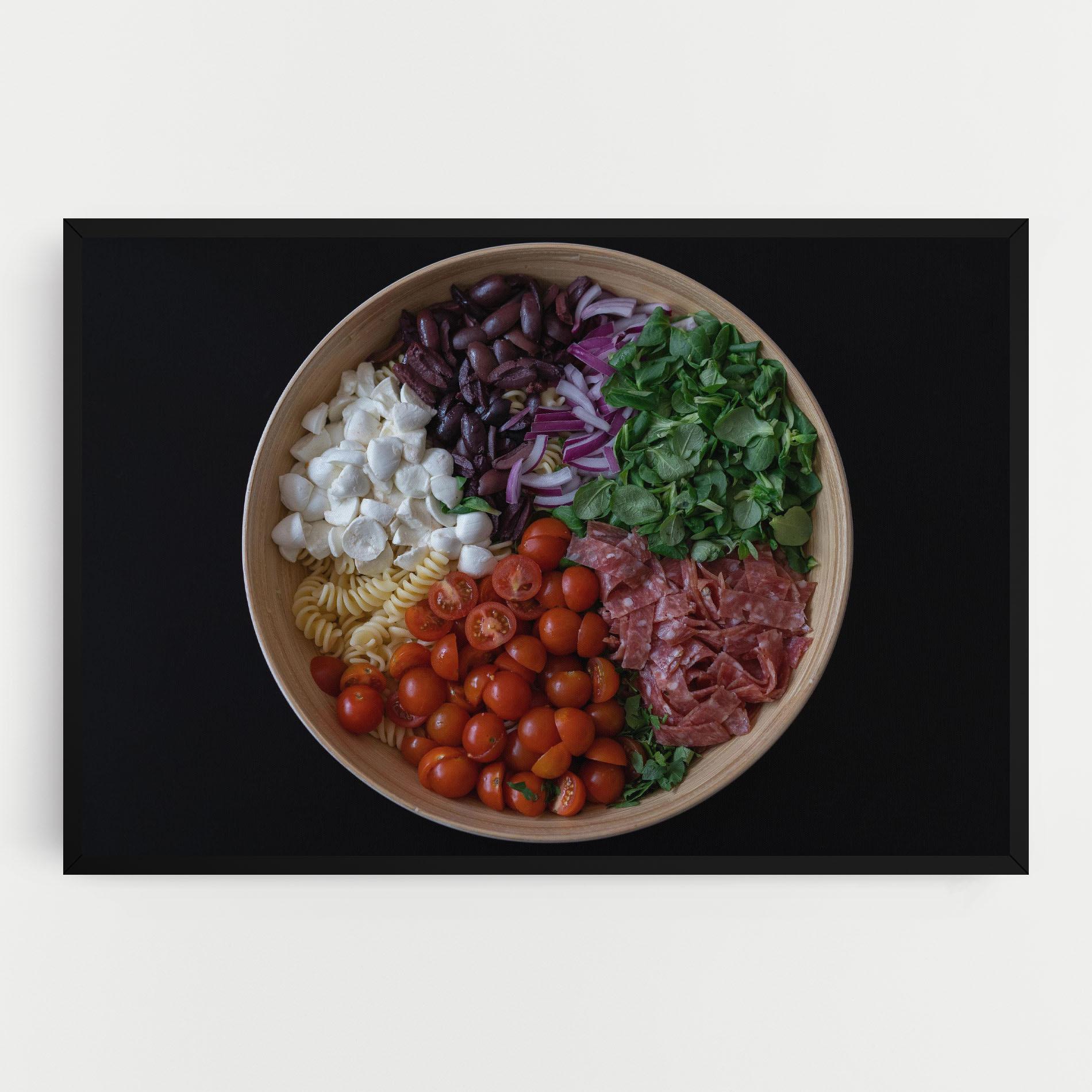 Leinwandbild Mozzarella Salad mockup 0