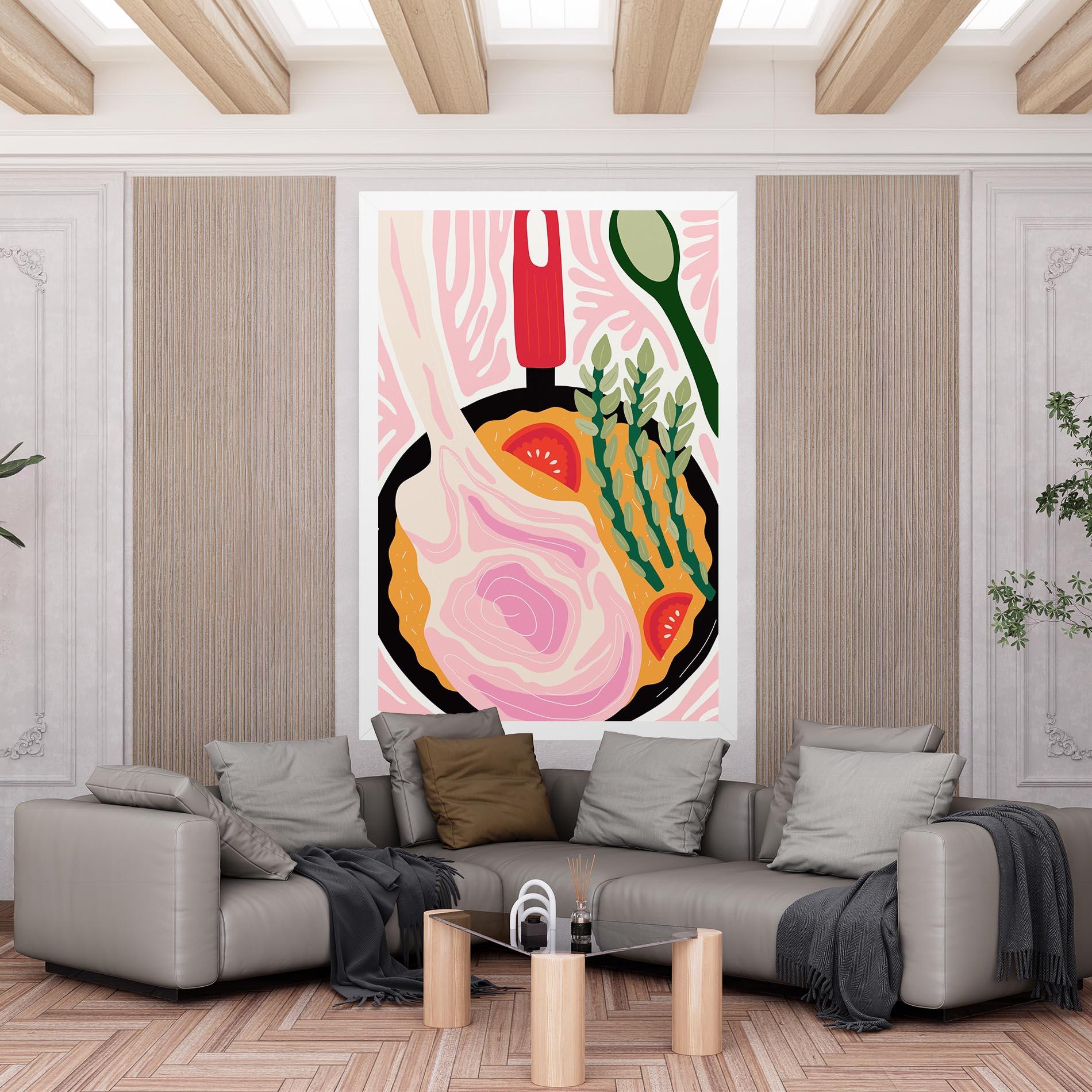 Leinwandbild Cooking mockup 6