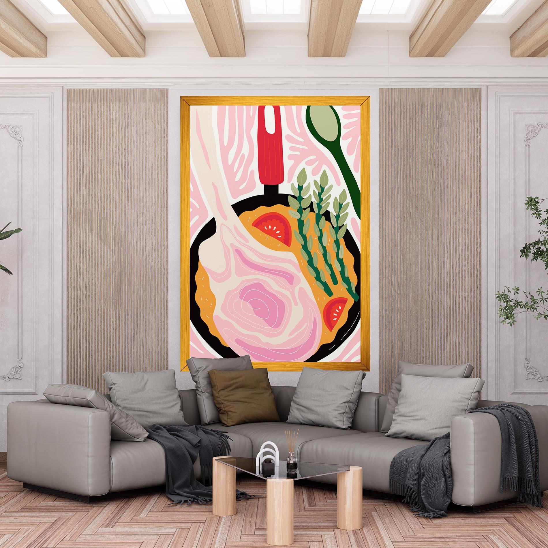 Leinwandbild Cooking mockup 6