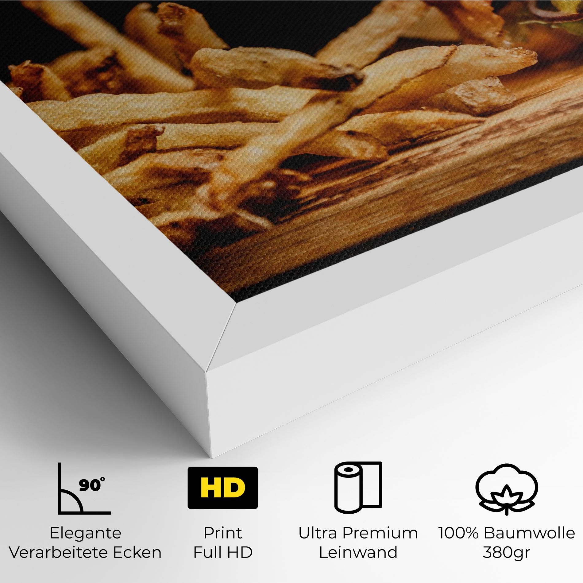 Hamburger With Fries mockup 4