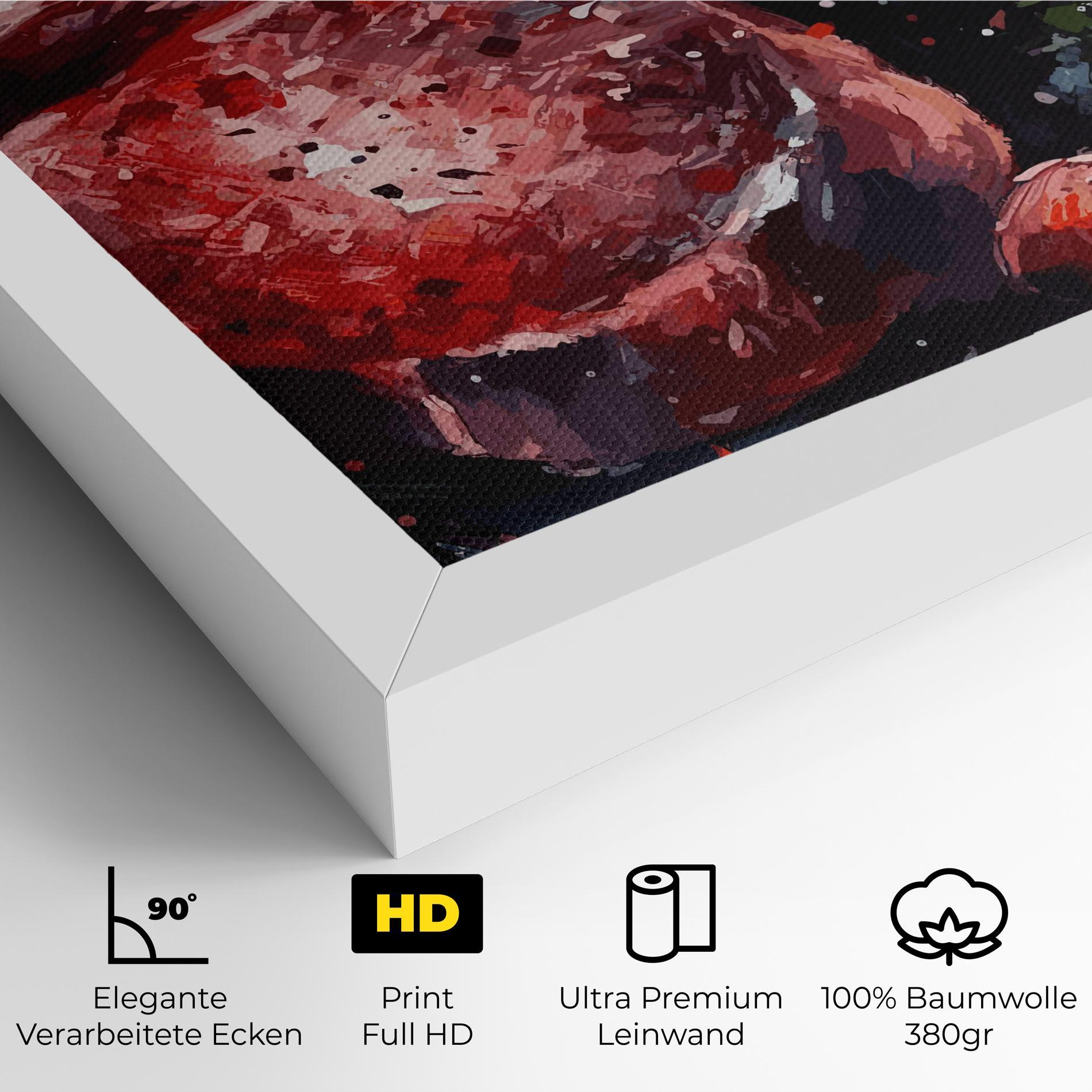 Leinwandbild Meat Art mockup 4