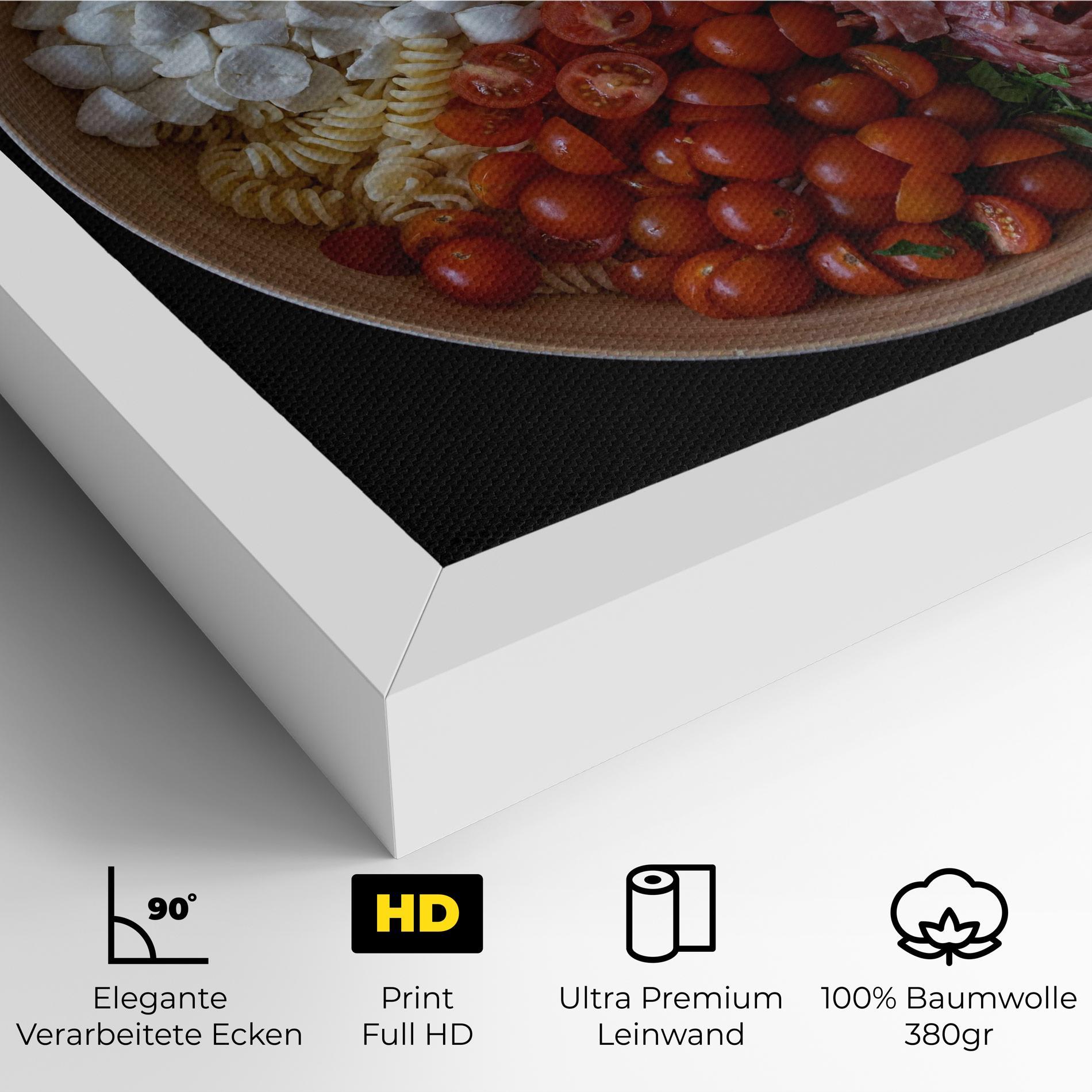 Leinwandbild Mozzarella Salad mockup 4