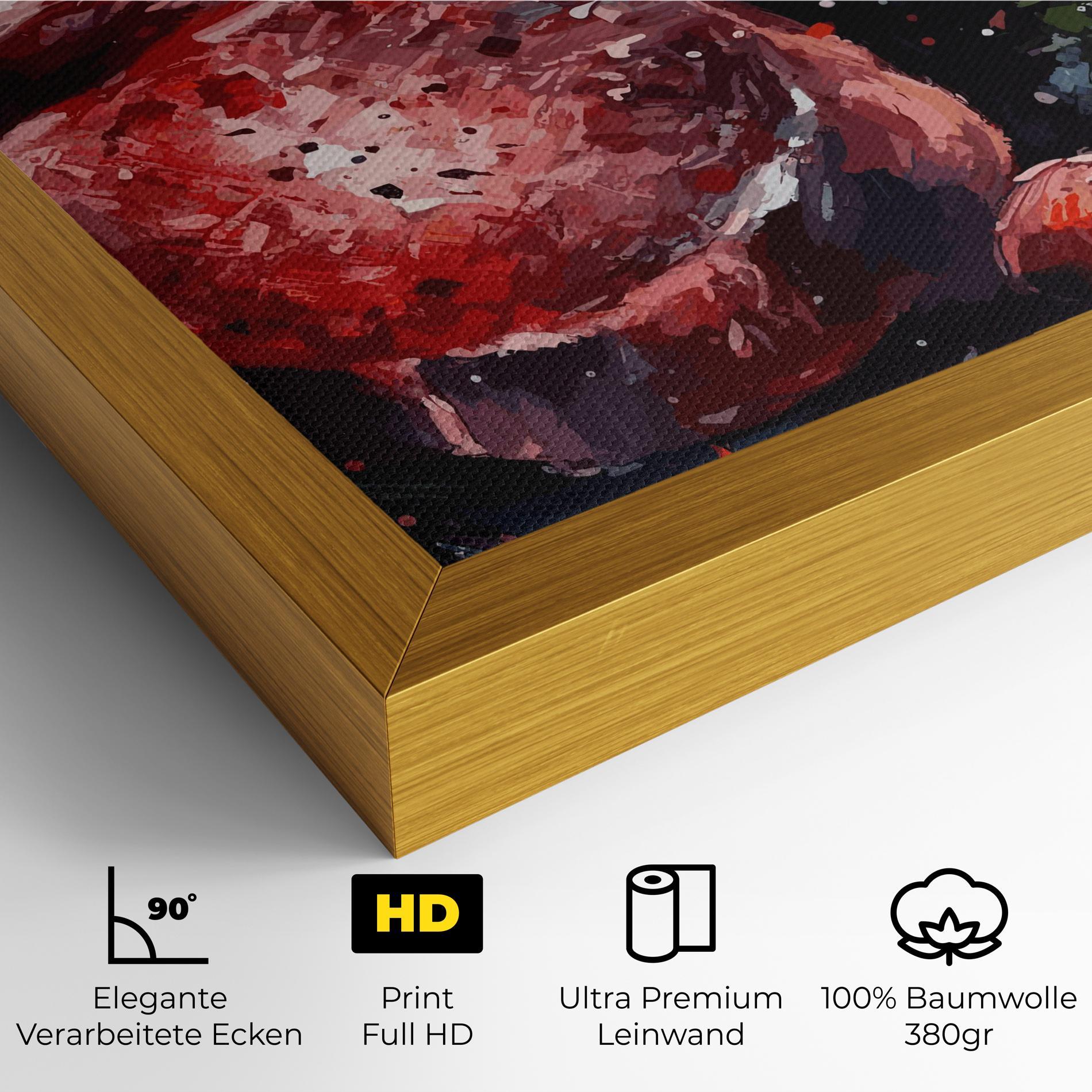Leinwandbild Meat Art mockup 4