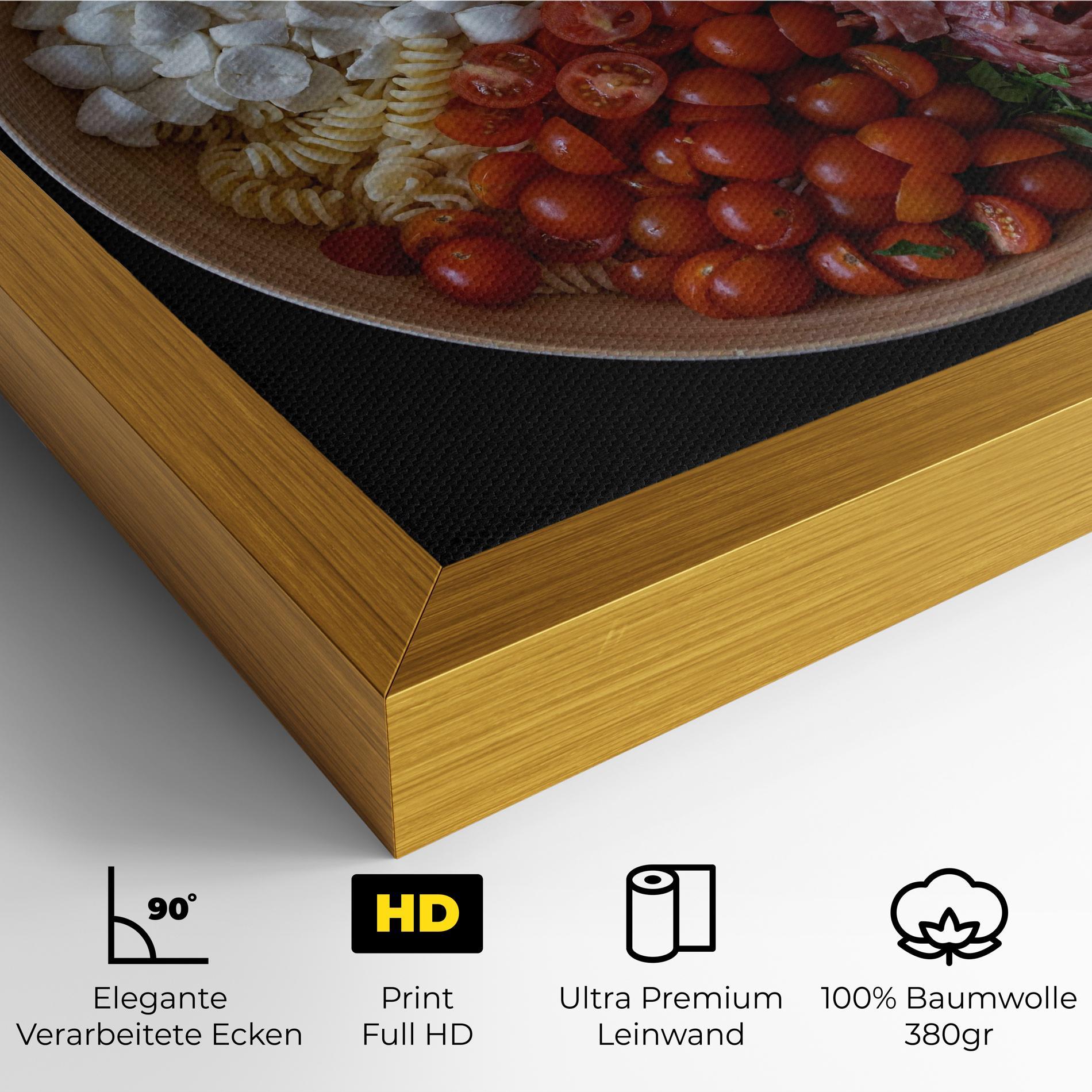 Leinwandbild Mozzarella Salad mockup 4