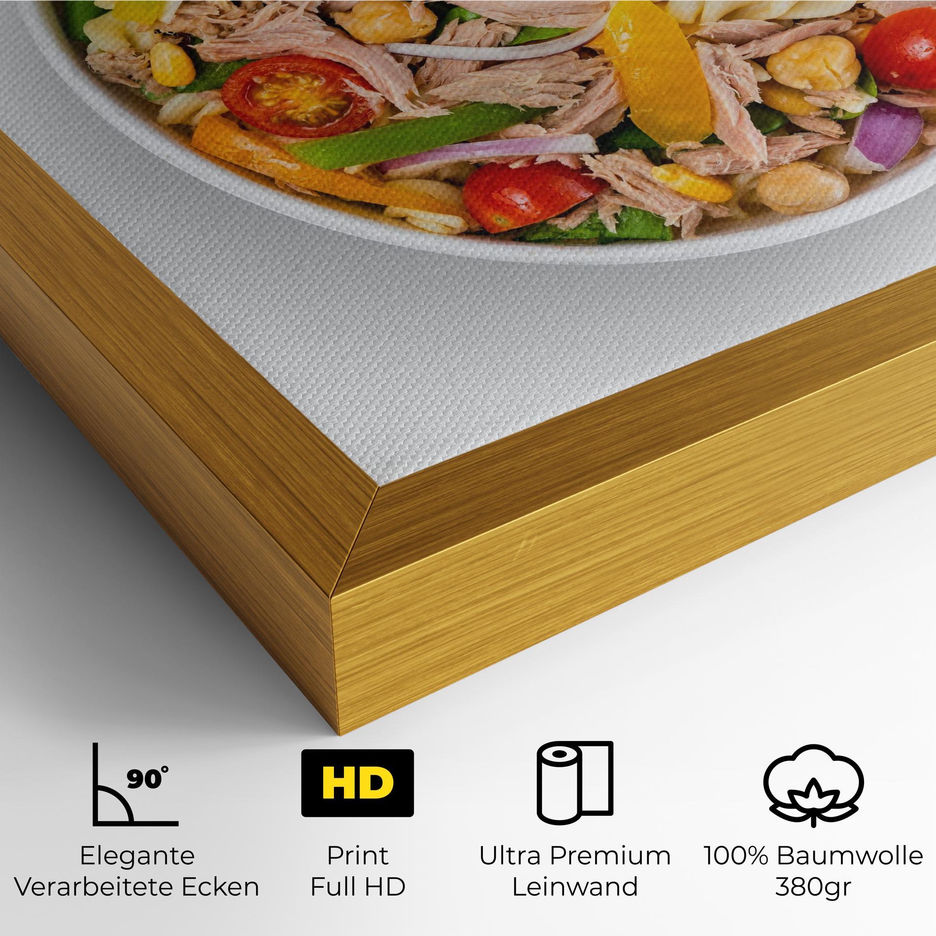 Leinwandbild Tuna Salad mockup 4