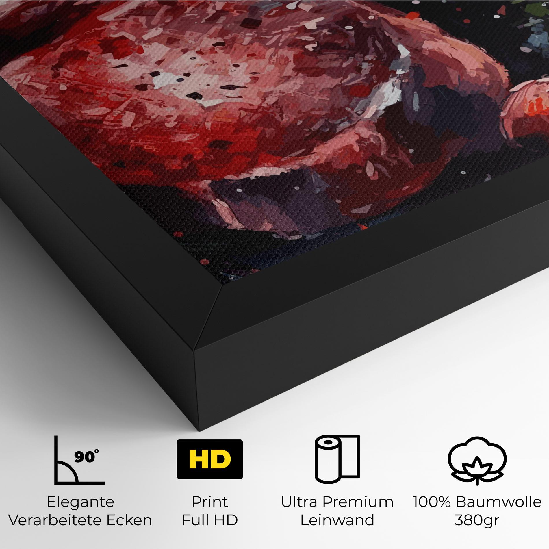 Leinwandbild Meat Art mockup 4
