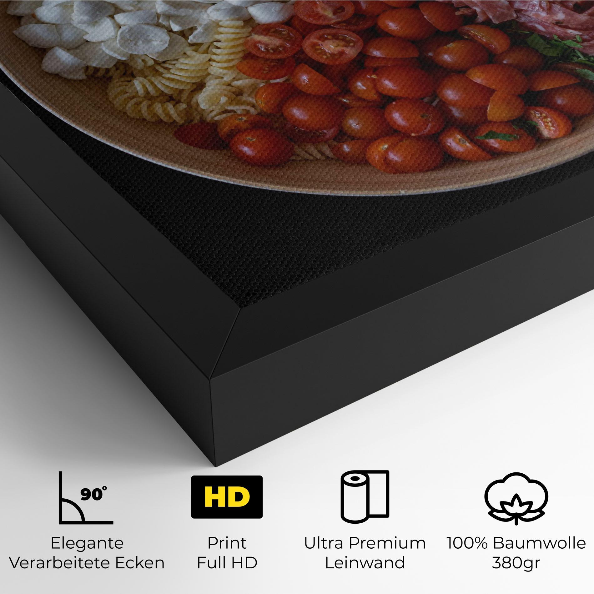 Leinwandbild Mozzarella Salad mockup 4