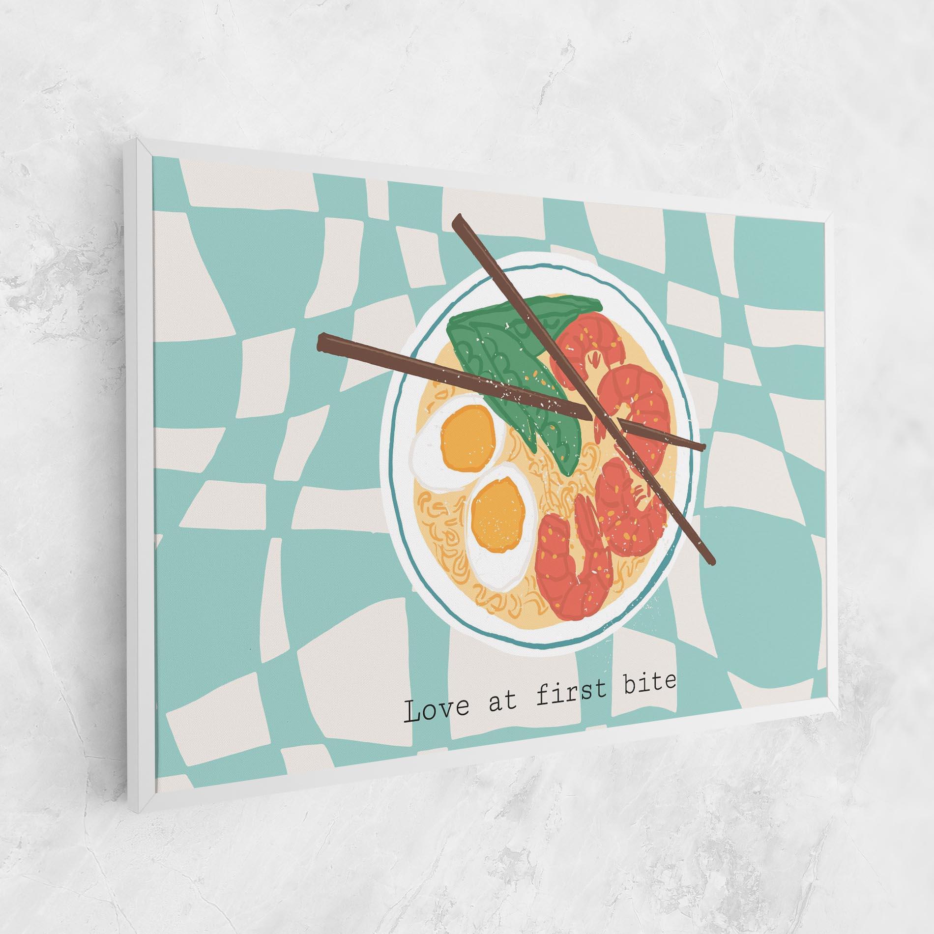 Leinwandbild Food Love mockup 1