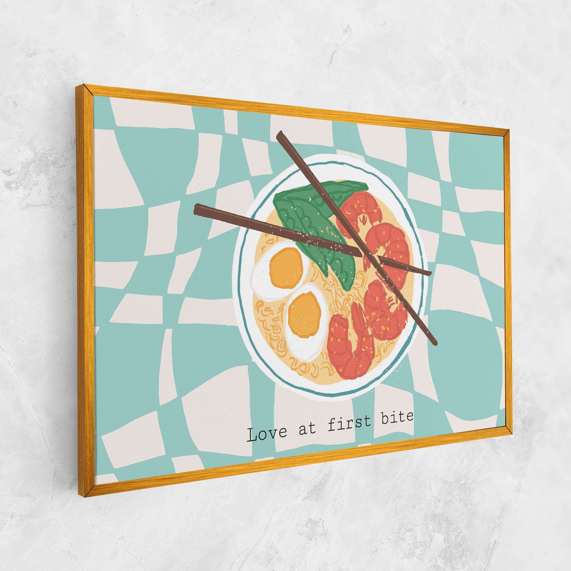 Leinwandbild Food Love mockup 1