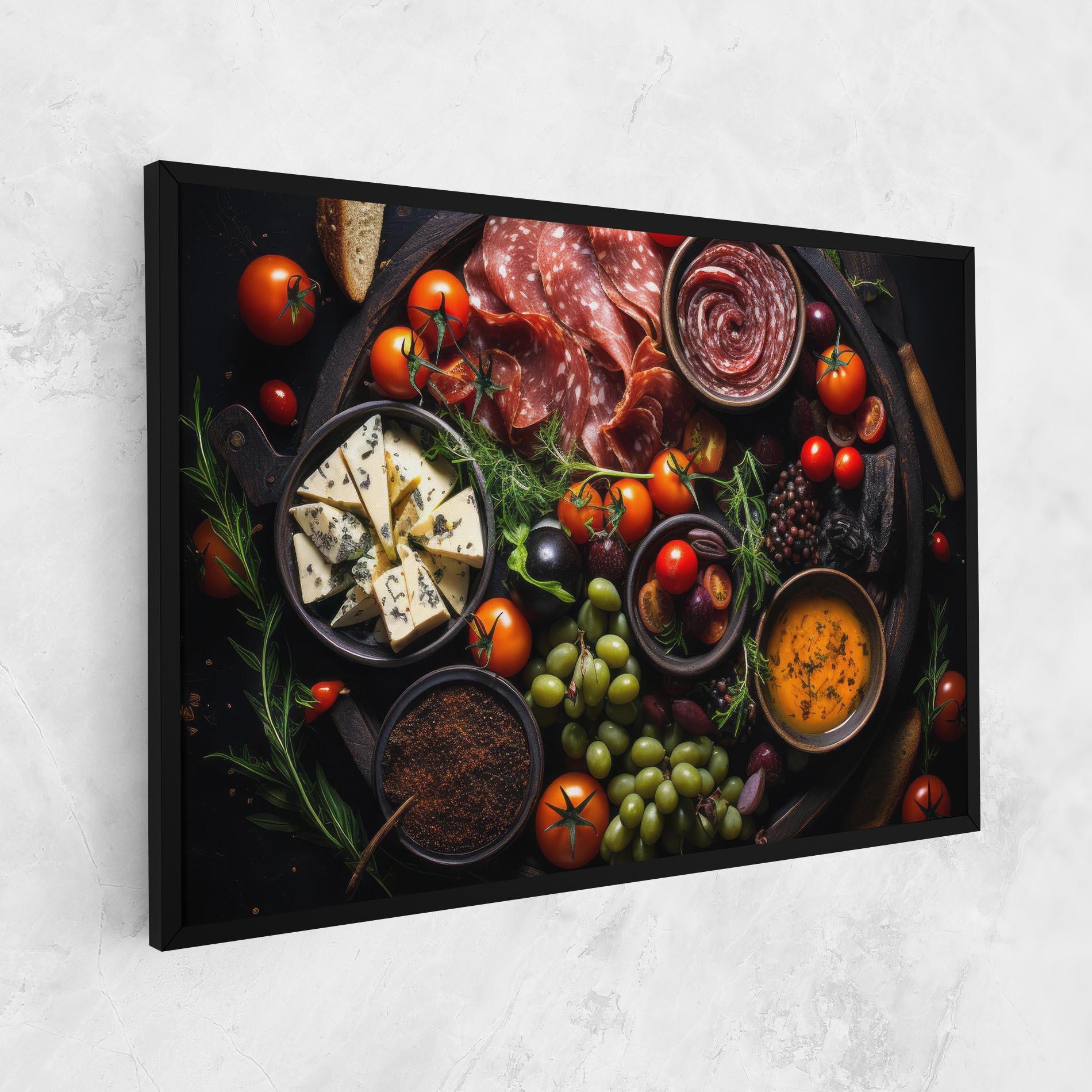 Leinwandbild Meats Assortment mockup 1