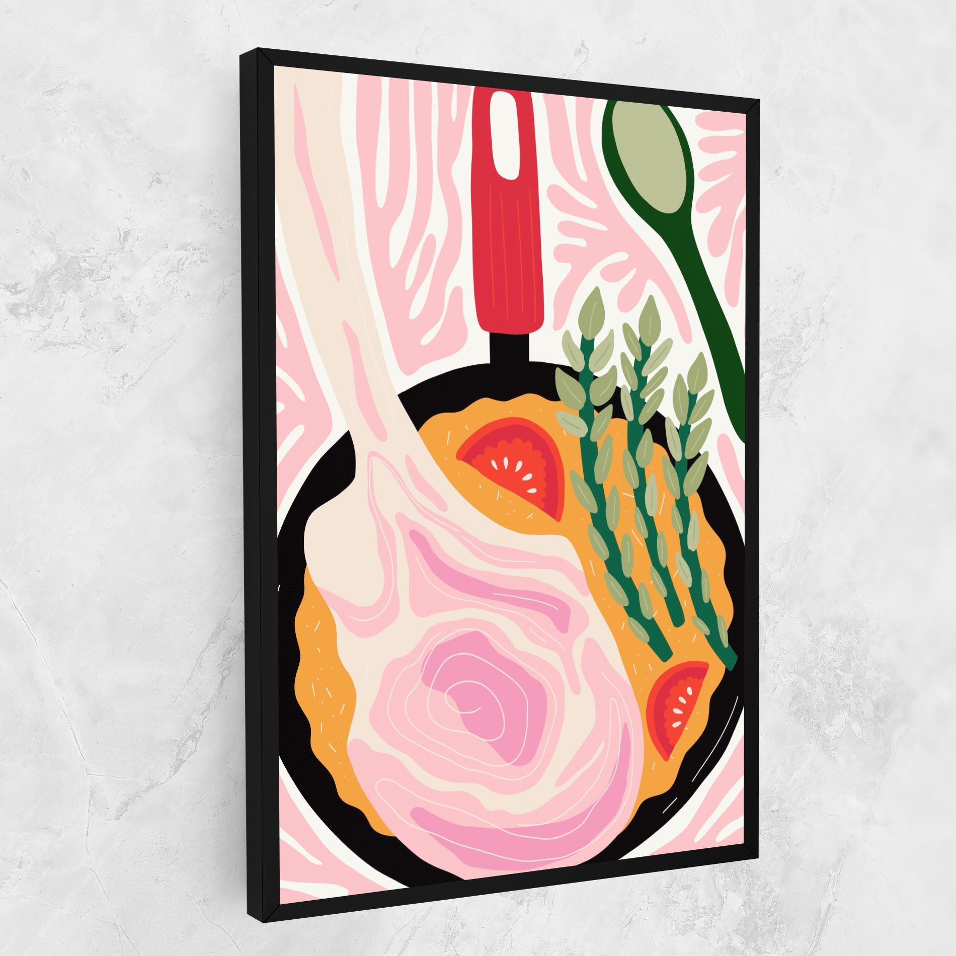 Leinwandbild Cooking mockup 1