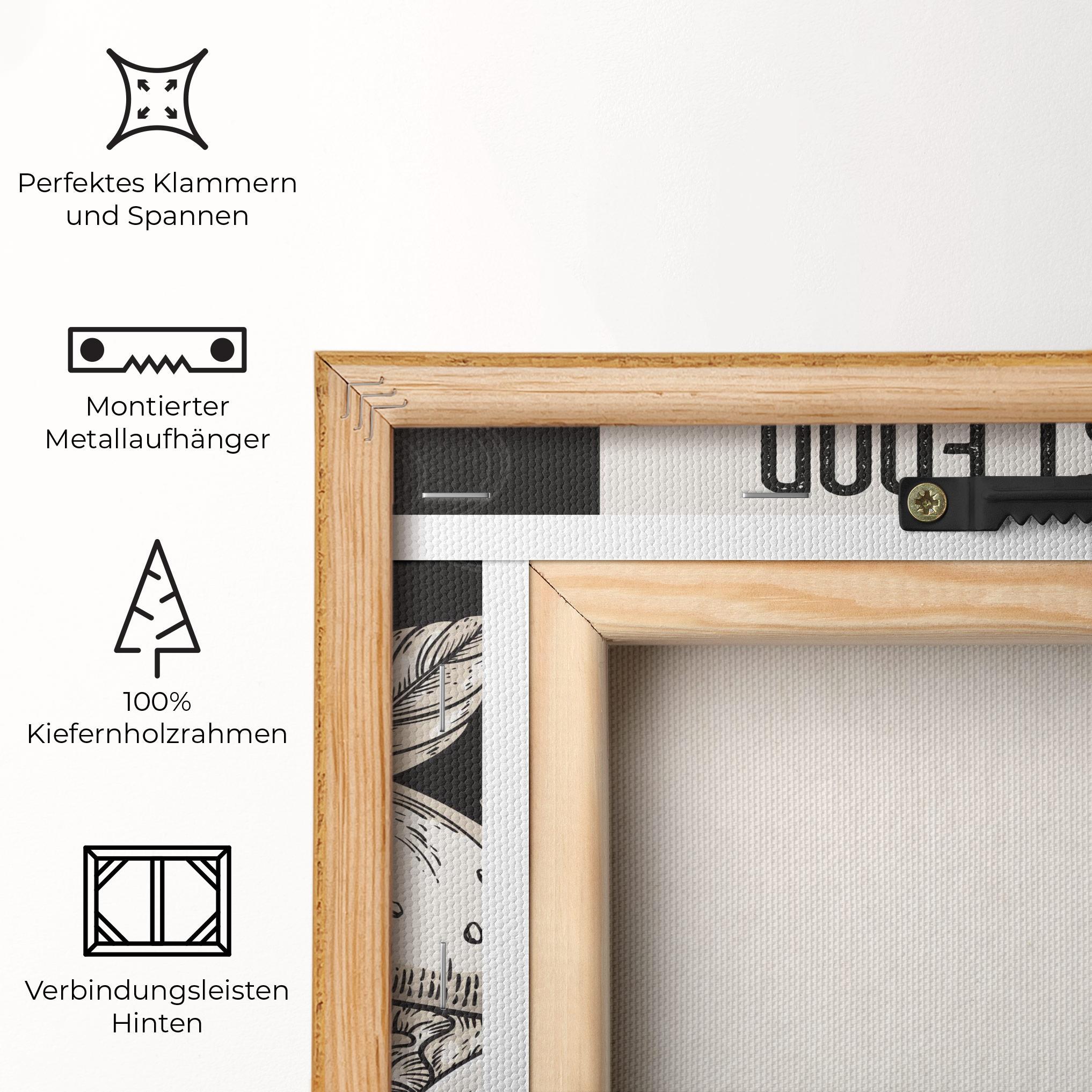 Leinwandbild Fast Food mockup 5