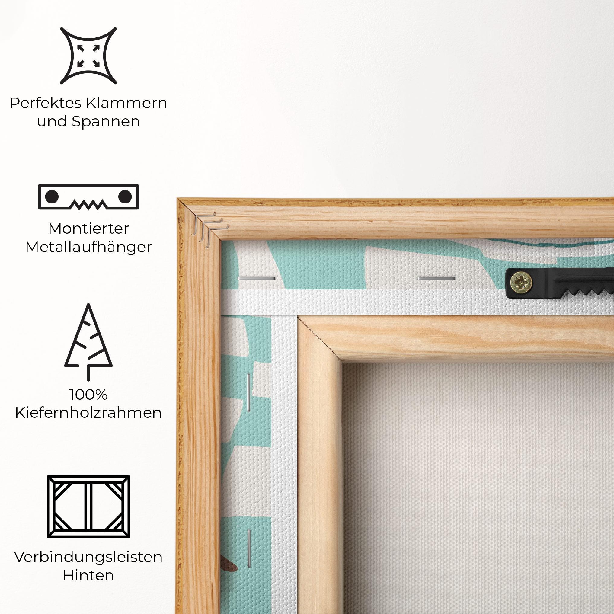 Leinwandbild Food Love mockup 5