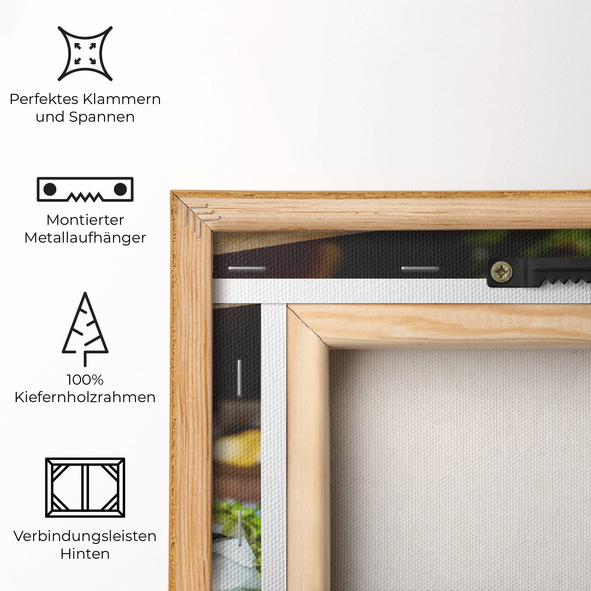 Leinwandbild Honey Over Food mockup 5