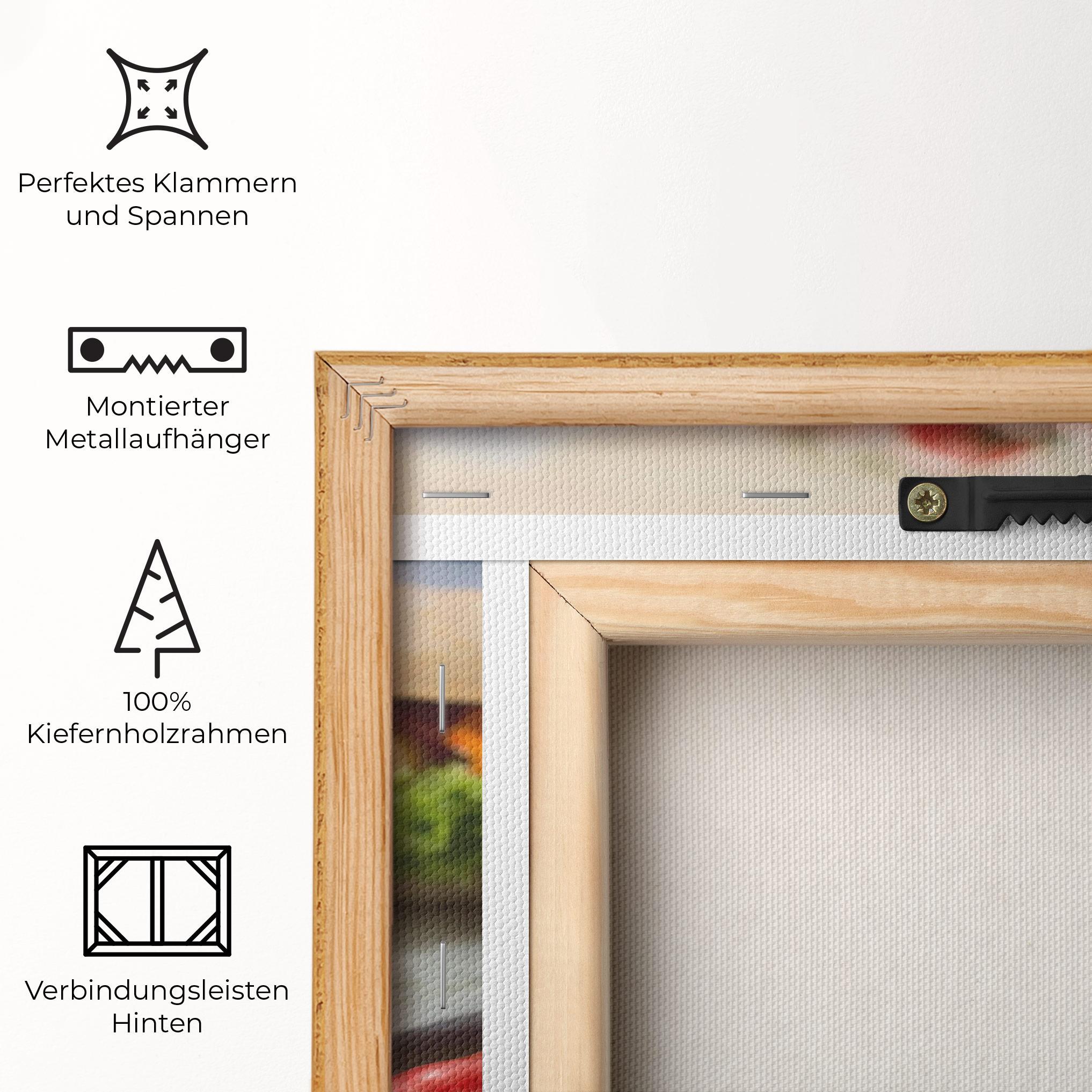 Leinwandbild Yum Sandwich mockup 5