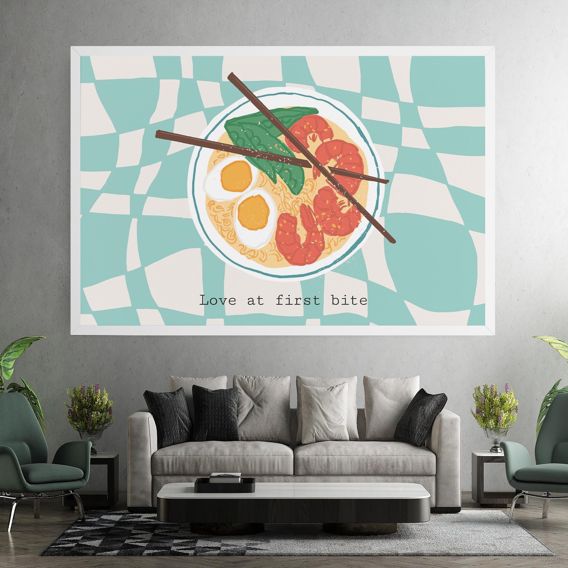Leinwandbild Food Love mockup 7