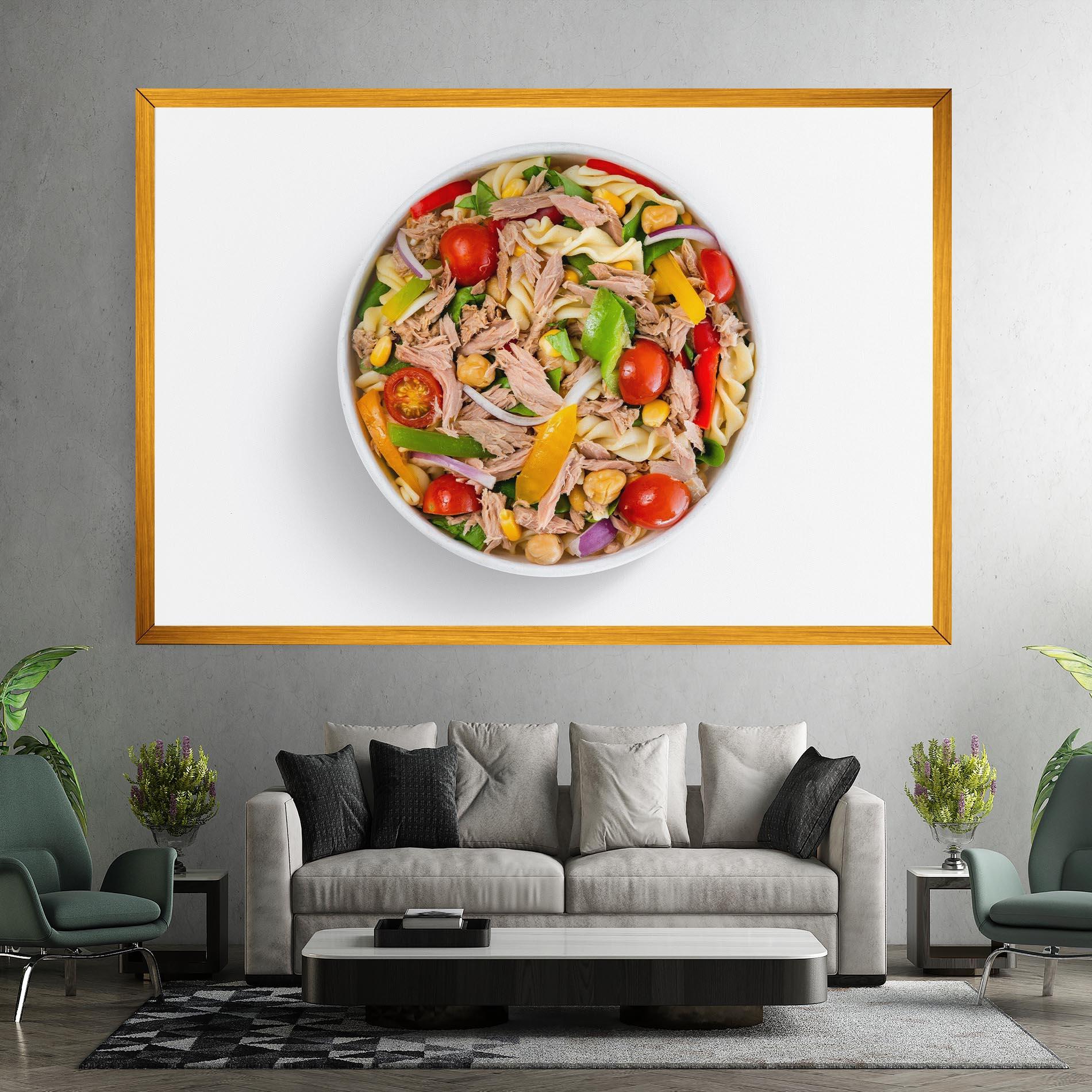 Leinwandbild Tuna Salad mockup 7
