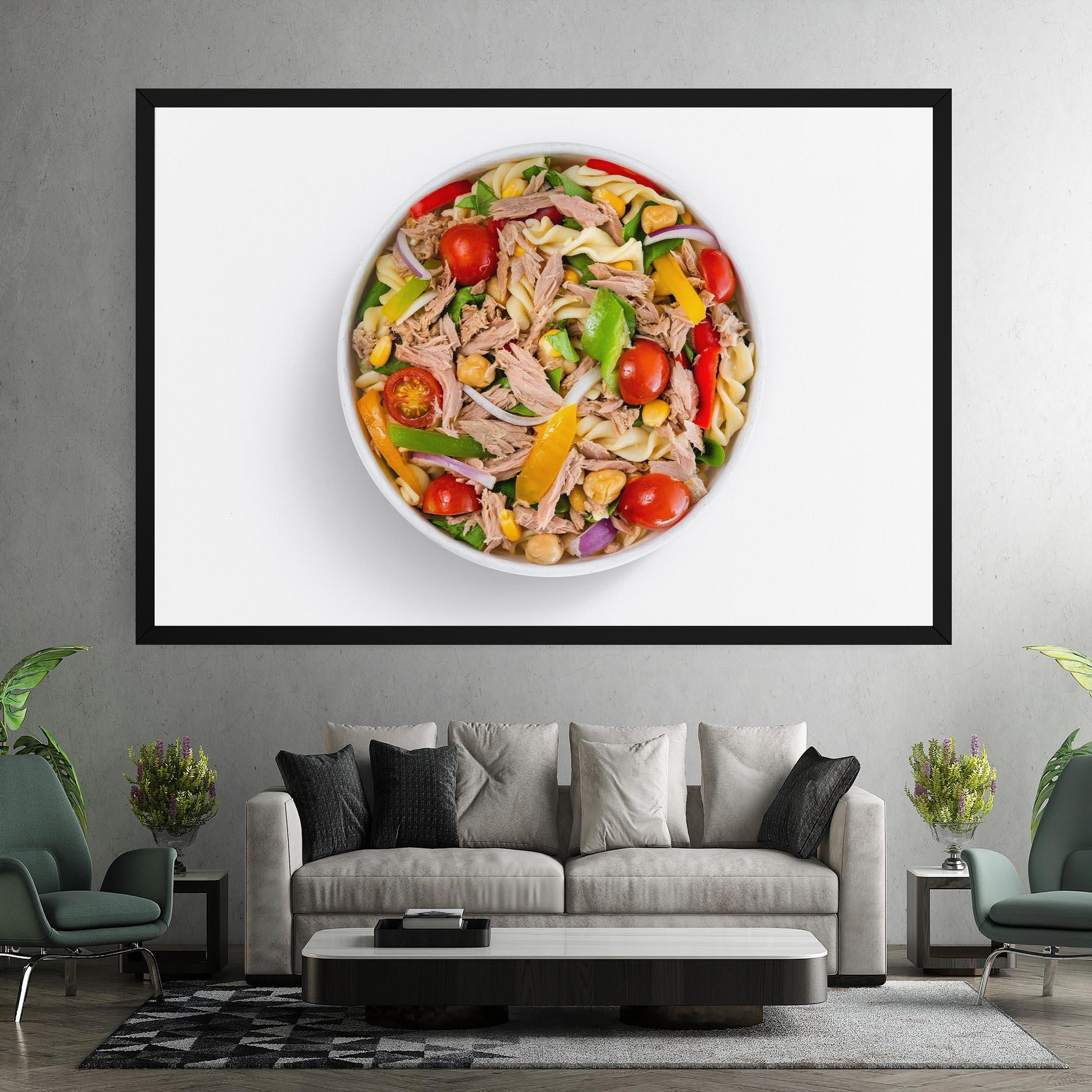 Leinwandbild Tuna Salad mockup 7