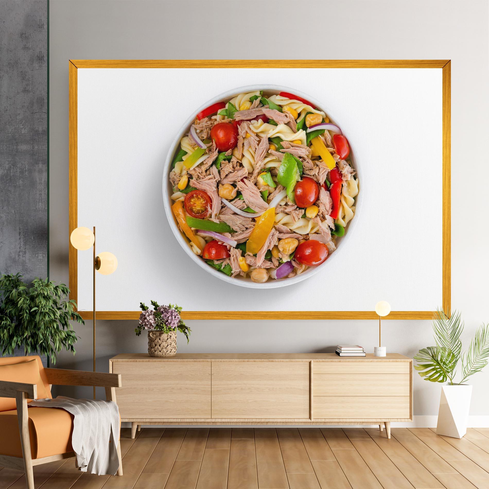 Leinwandbild Tuna Salad mockup 9