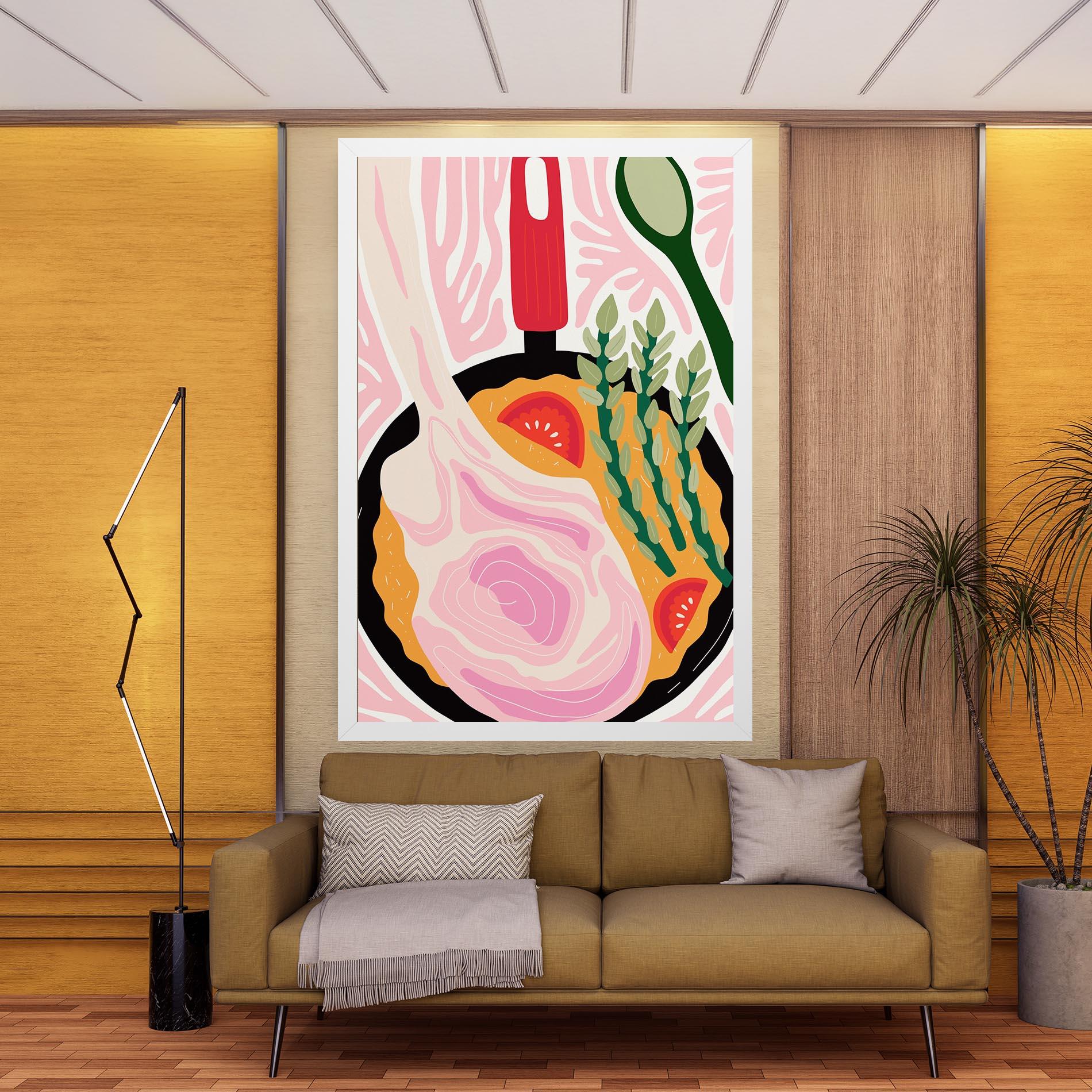 Leinwandbild Cooking mockup 9