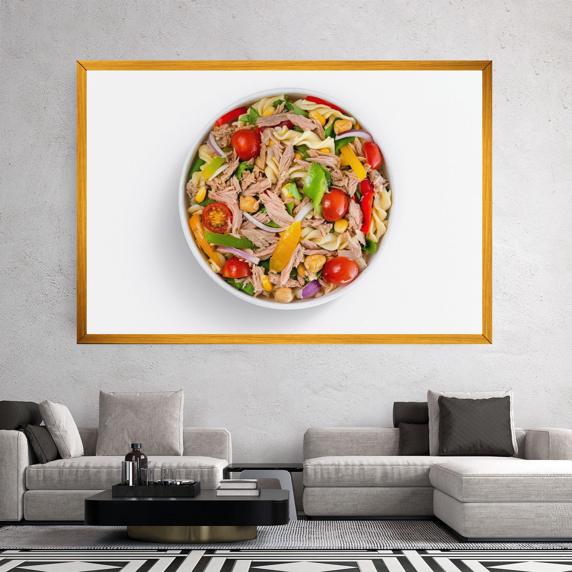Leinwandbild Tuna Salad mockup 2