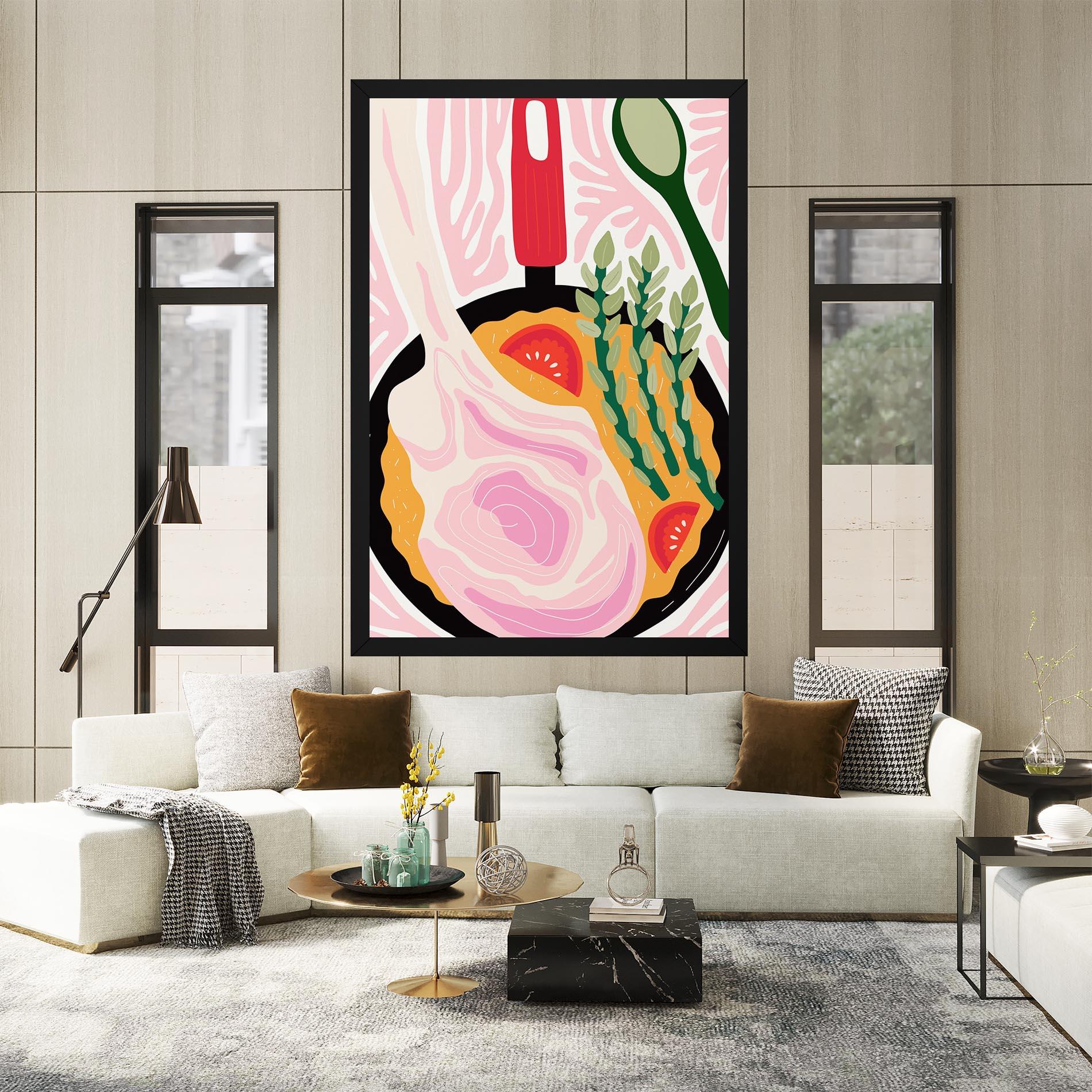 Leinwandbild Cooking mockup 2