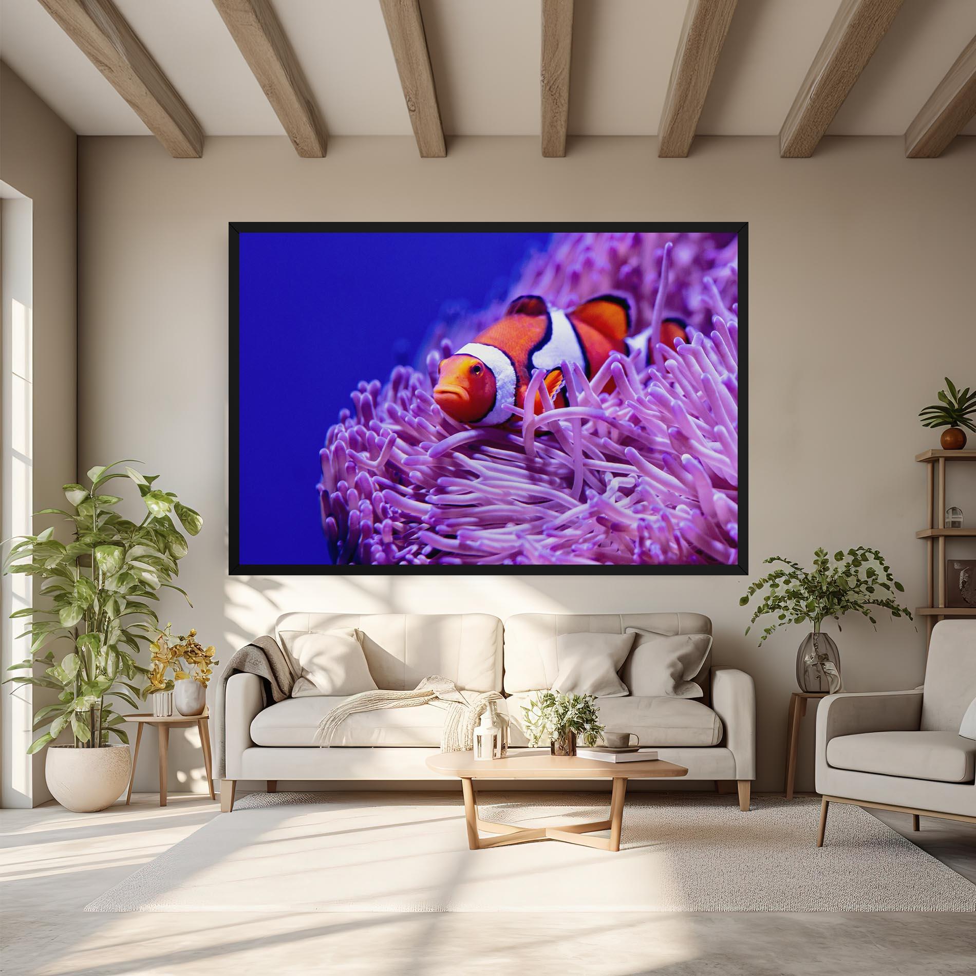 Leinwandbild Angry Nemo mockup 6