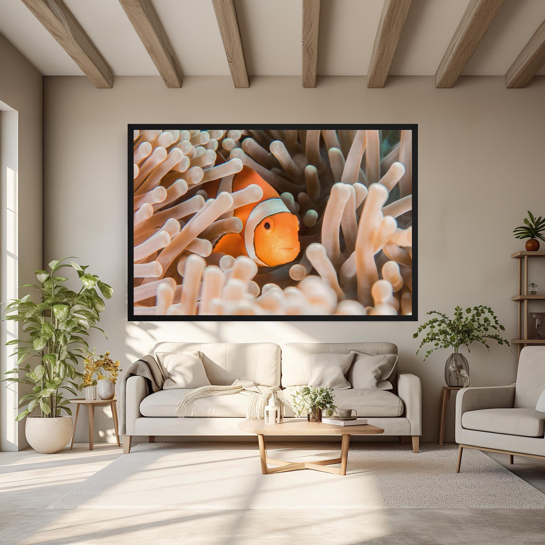 Leinwandbild Cute Nemo mockup 6