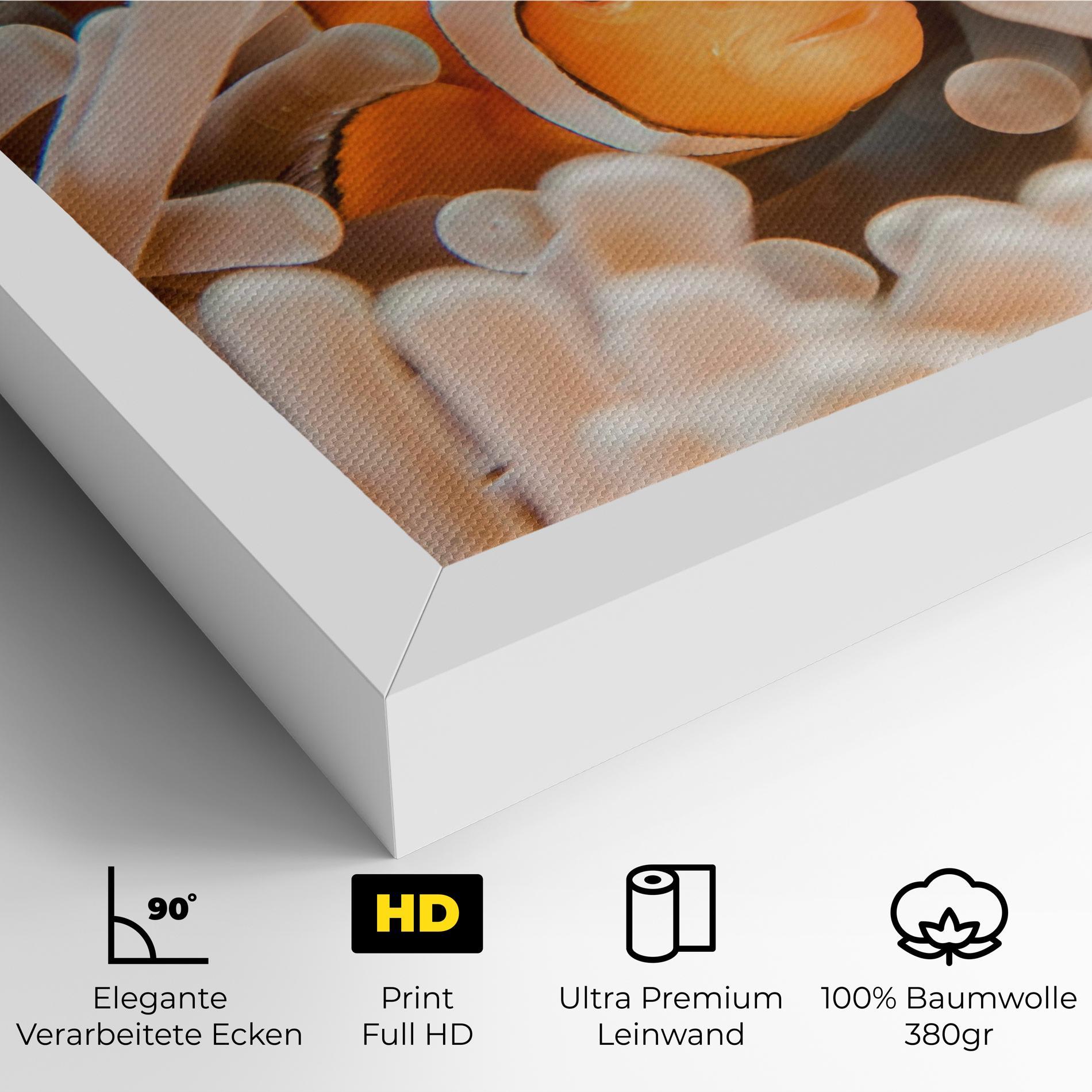 Leinwandbild Cute Nemo mockup 4