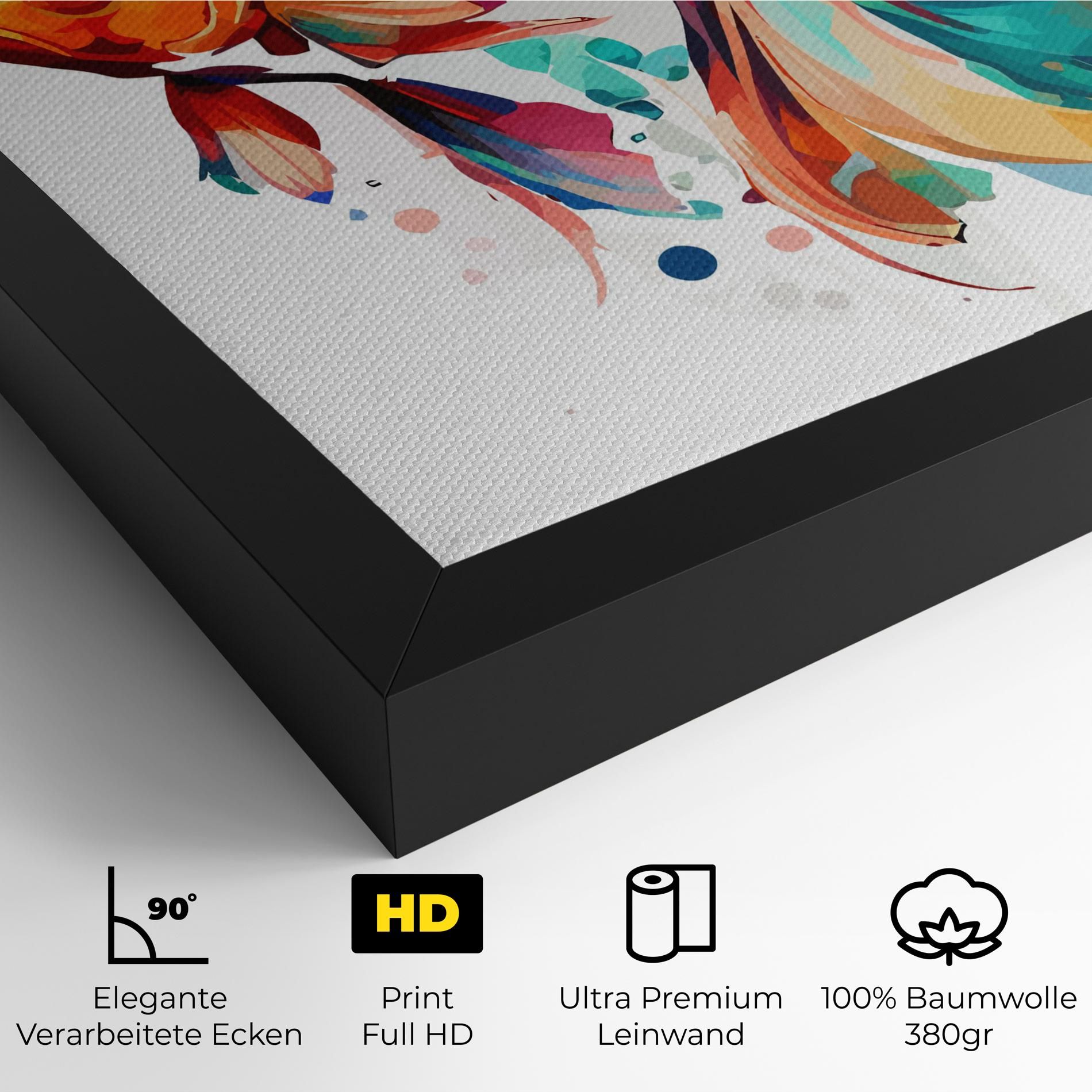 Blue Orange Fish mockup 4