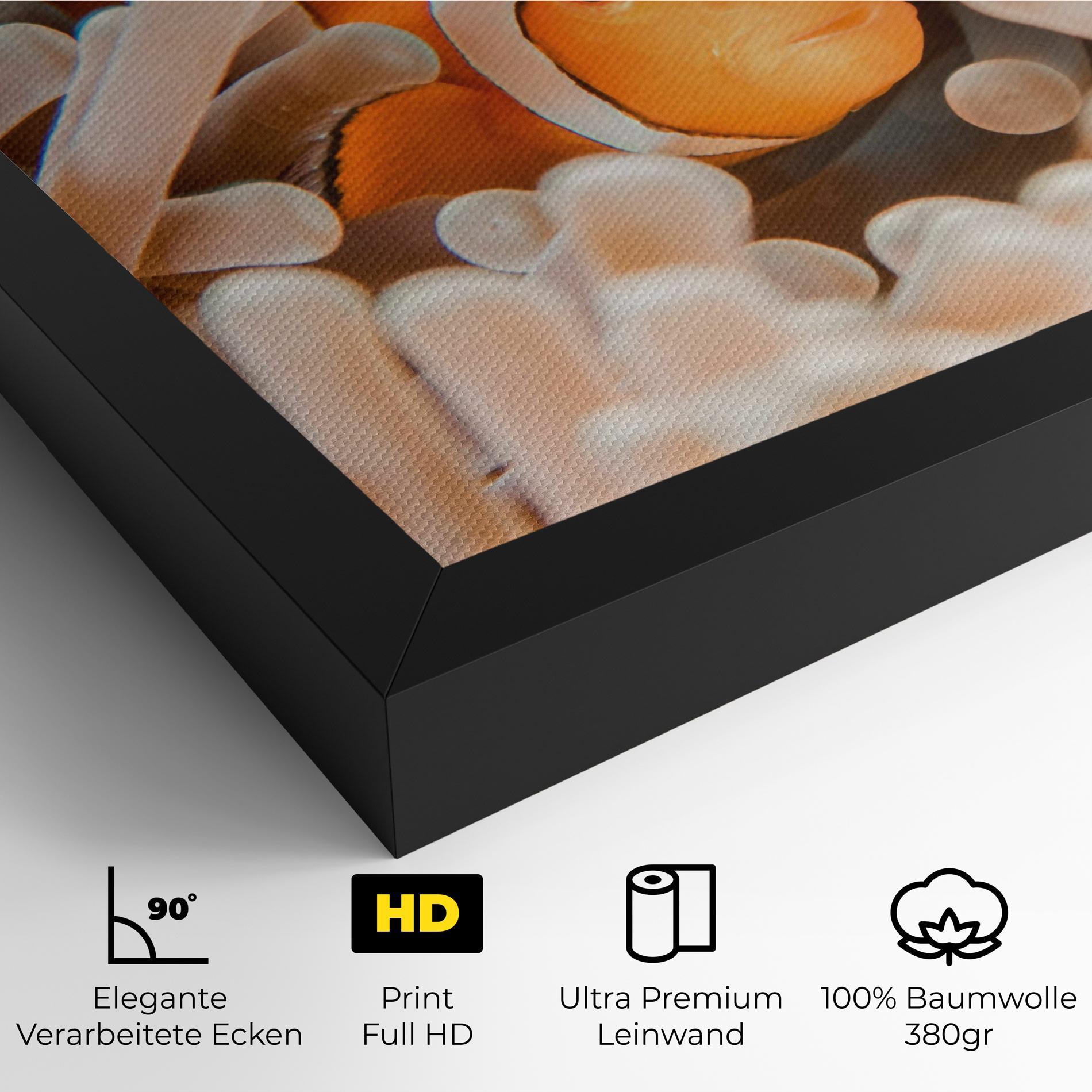 Leinwandbild Cute Nemo mockup 4