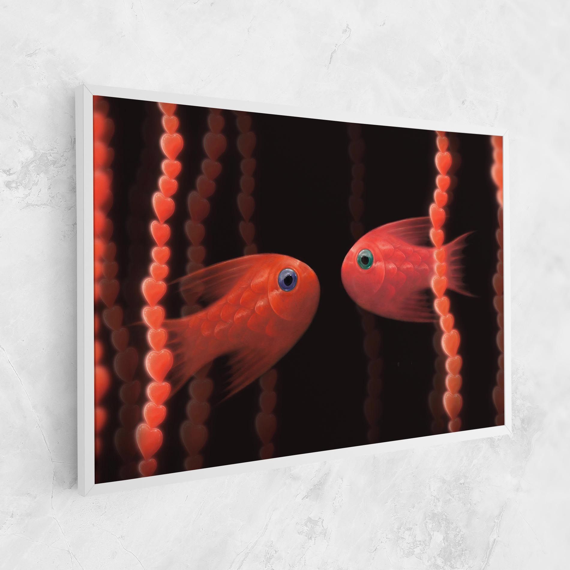 Orange Fish Heart mockup 1