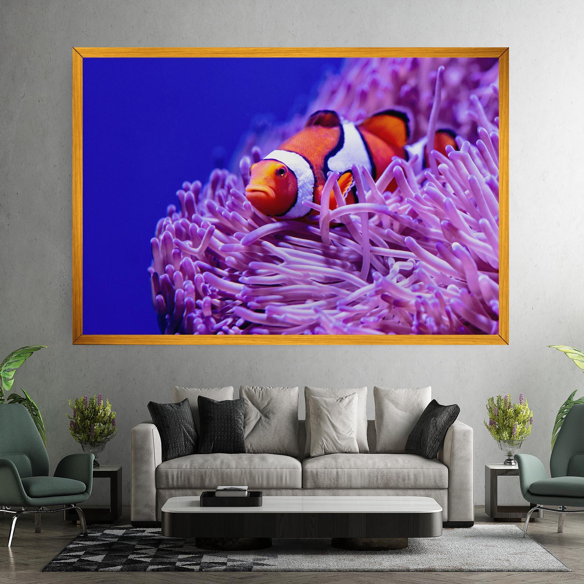 Leinwandbild Angry Nemo mockup 7