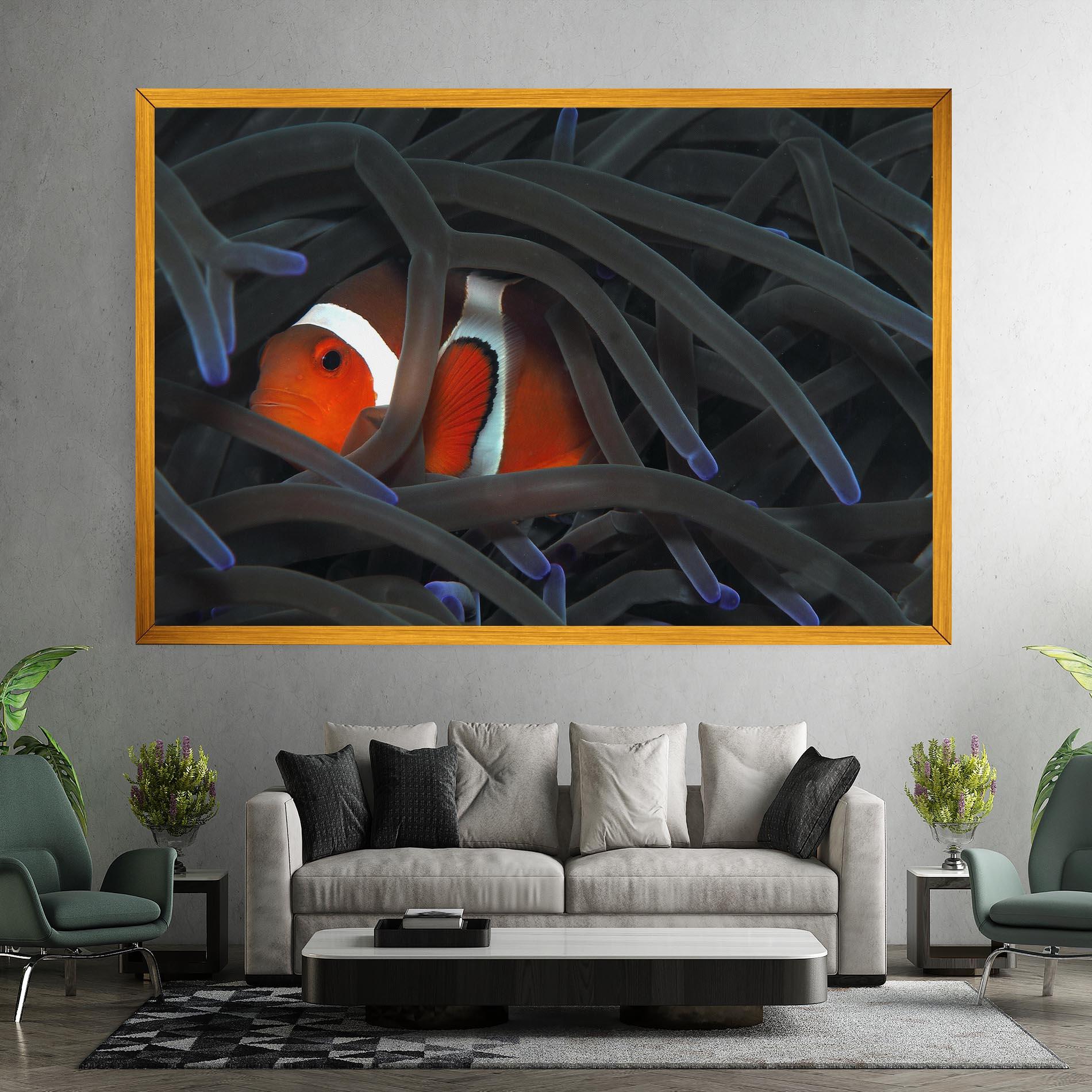 Leinwandbild Nemo Hiding mockup 7