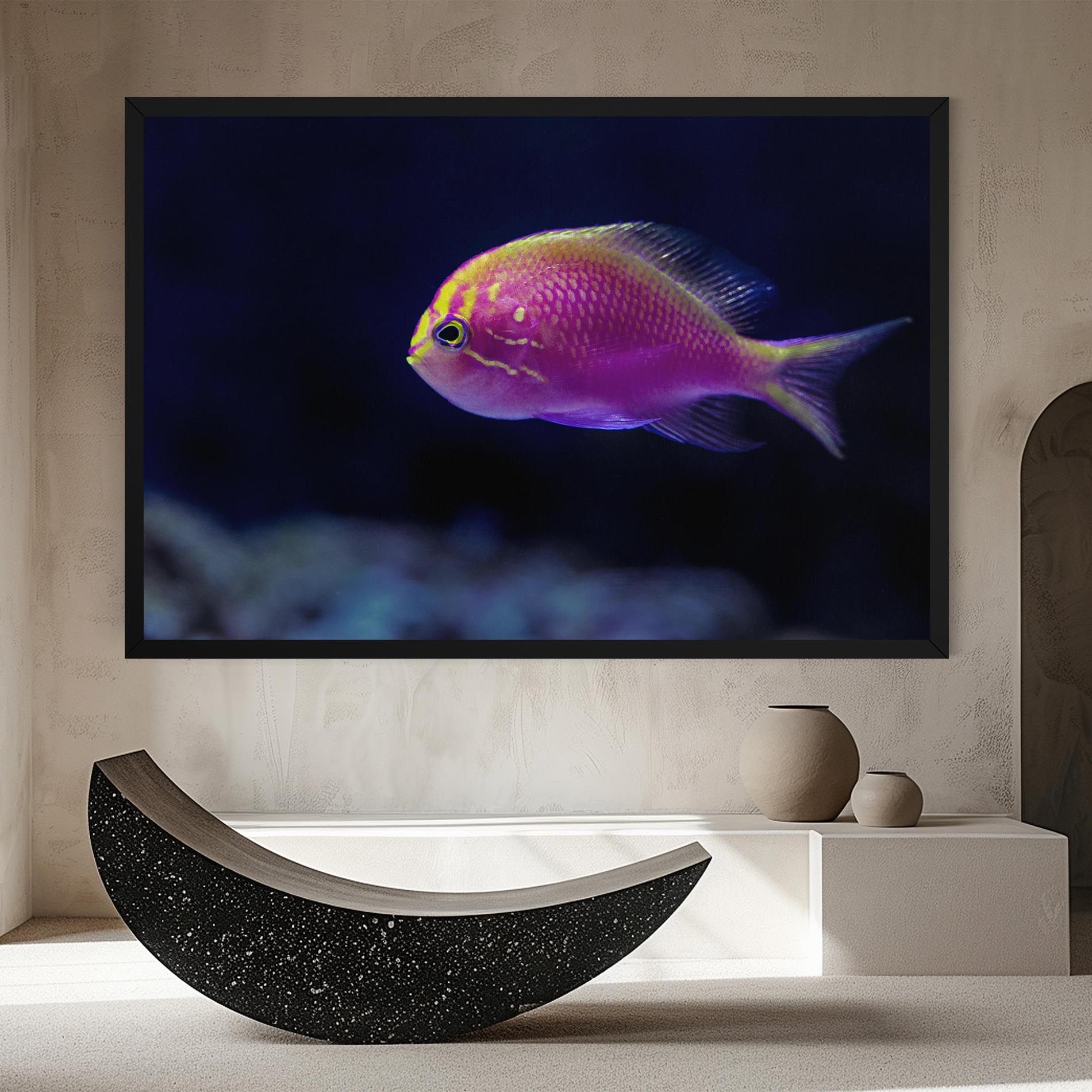 Angry Pink Fish mockup 8